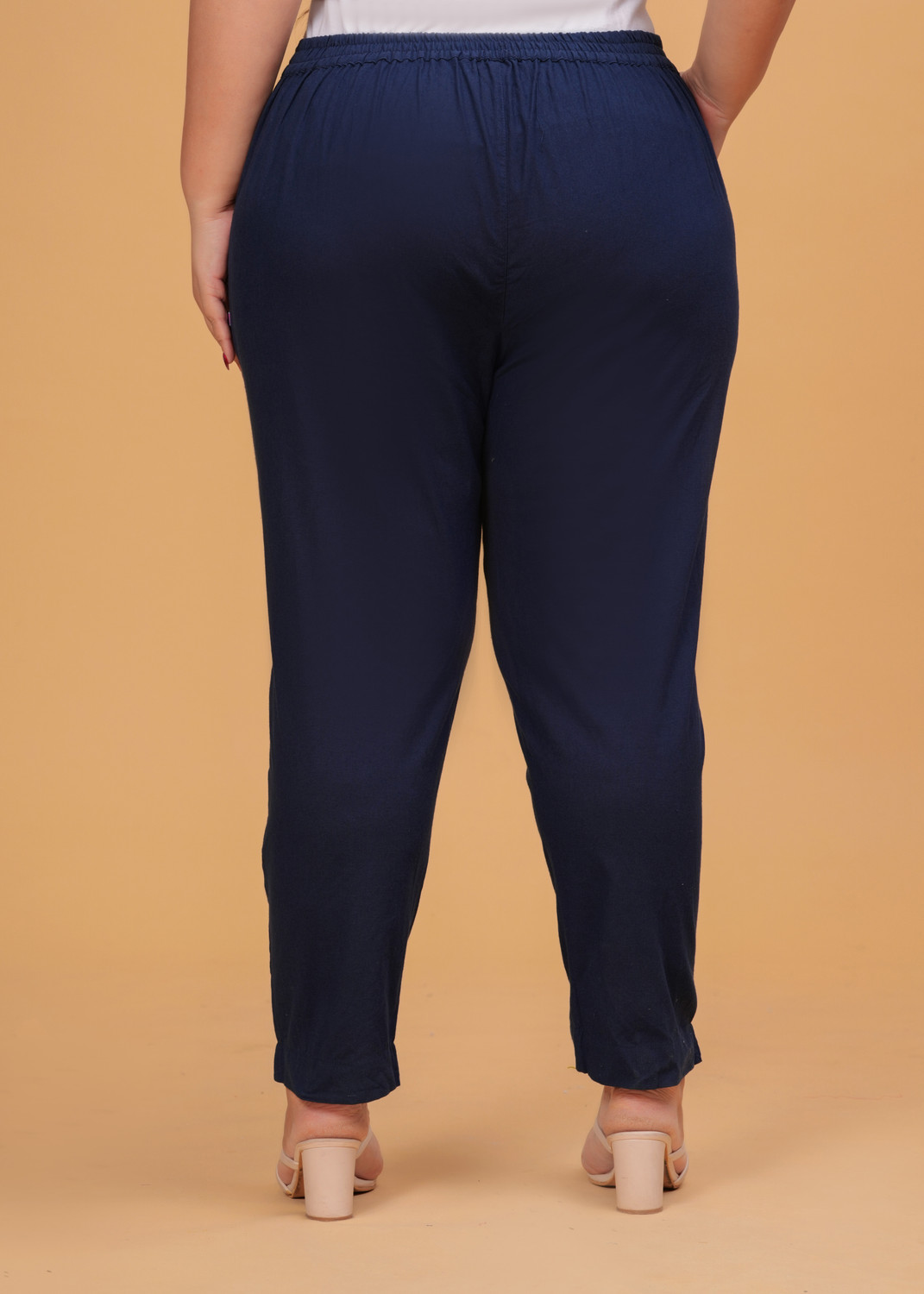 Image of Dexus Regular Fit Women Blue Trousers