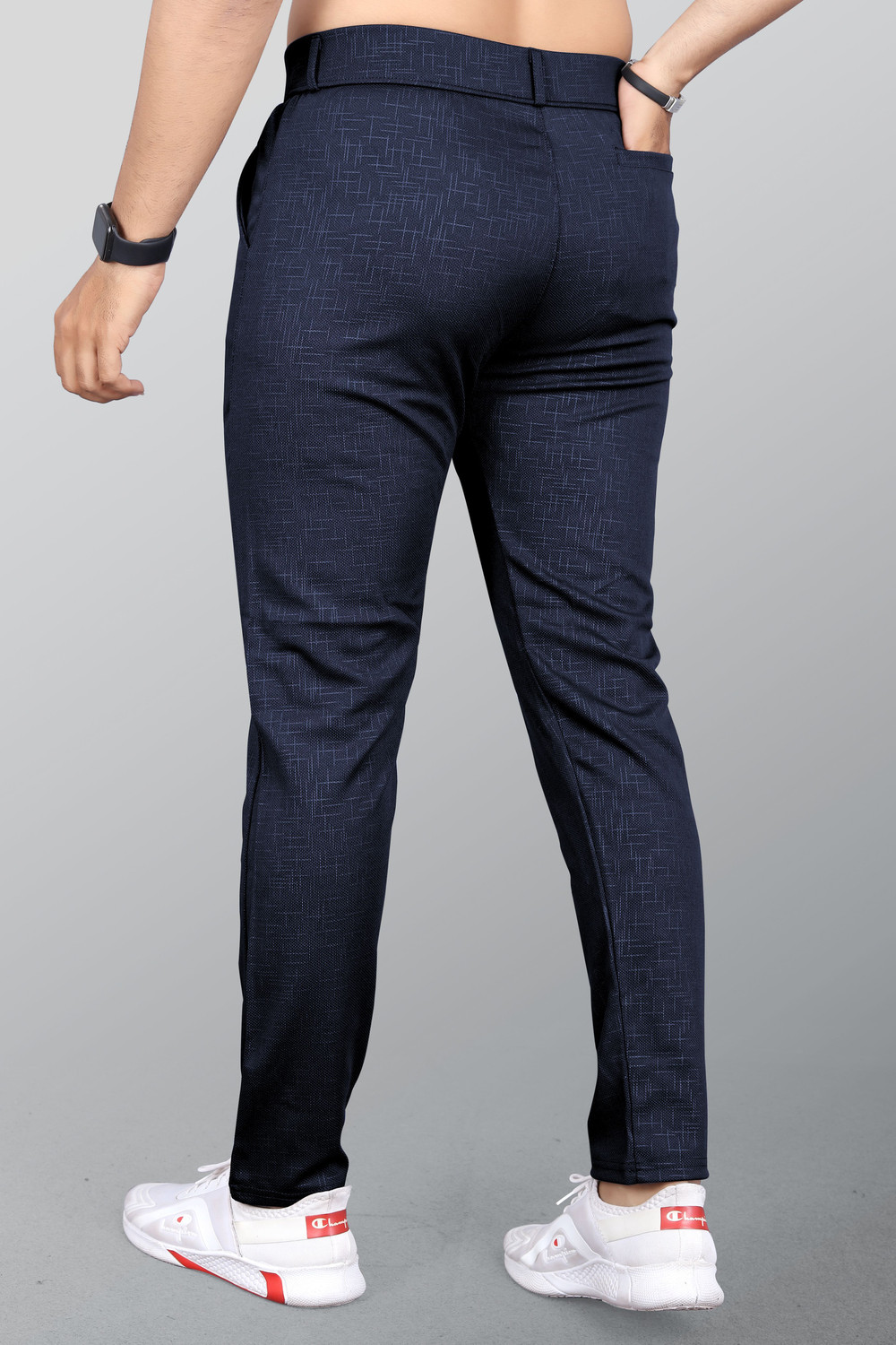 Image of INDICLUB Regular Fit Men Multicolor Trousers
