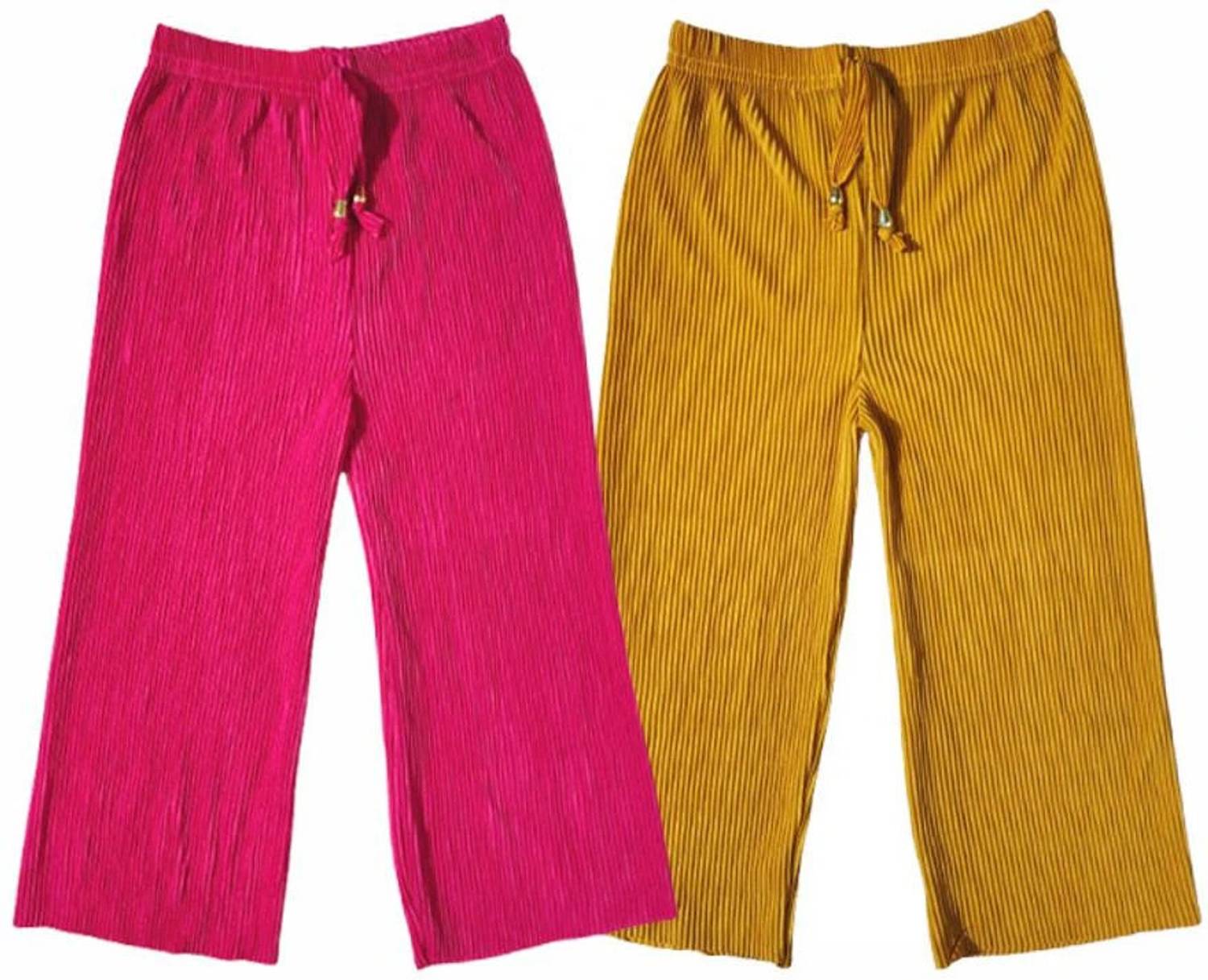 adibaba Regular Fit Girls Multicolor Trousers