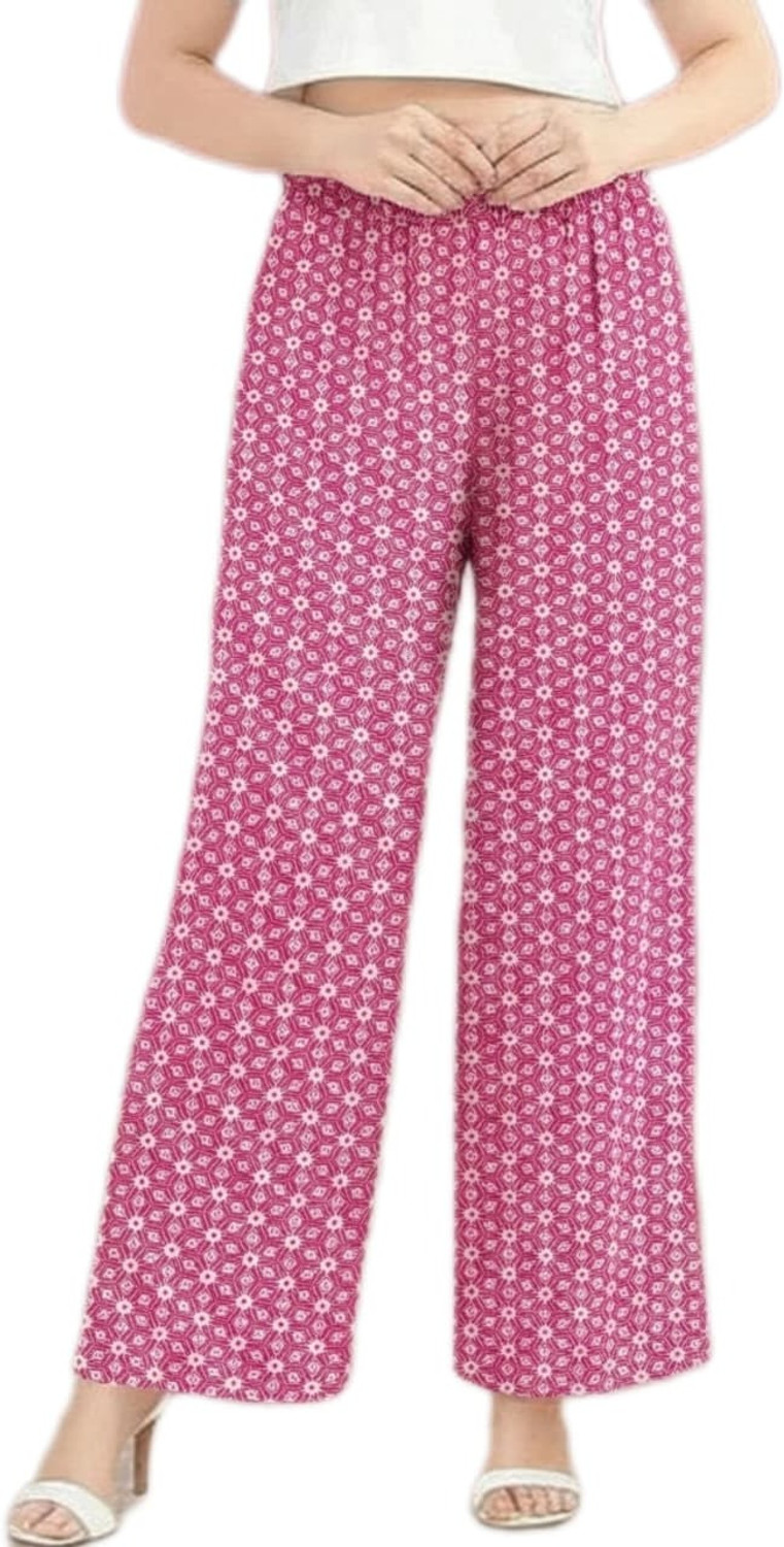 Image of SHOPSOLUTION Relaxed Women Multicolor Trousers