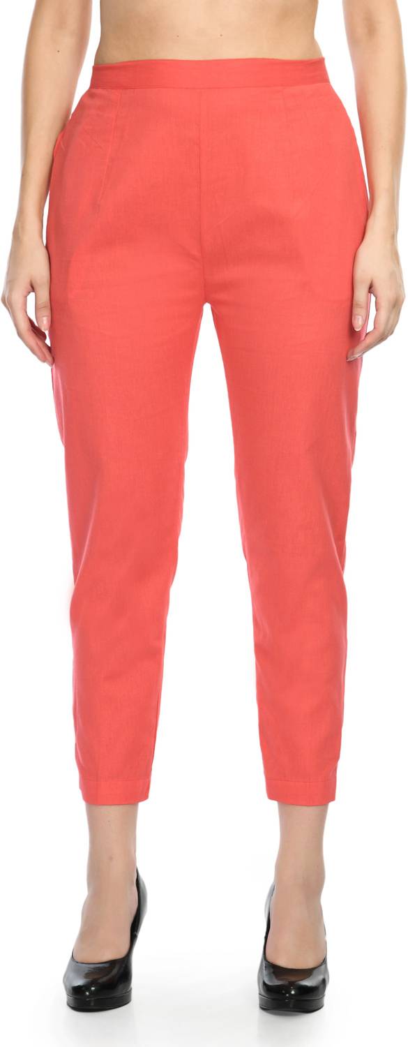 24Hour Fashion Regular Fit Women Pink Trousers