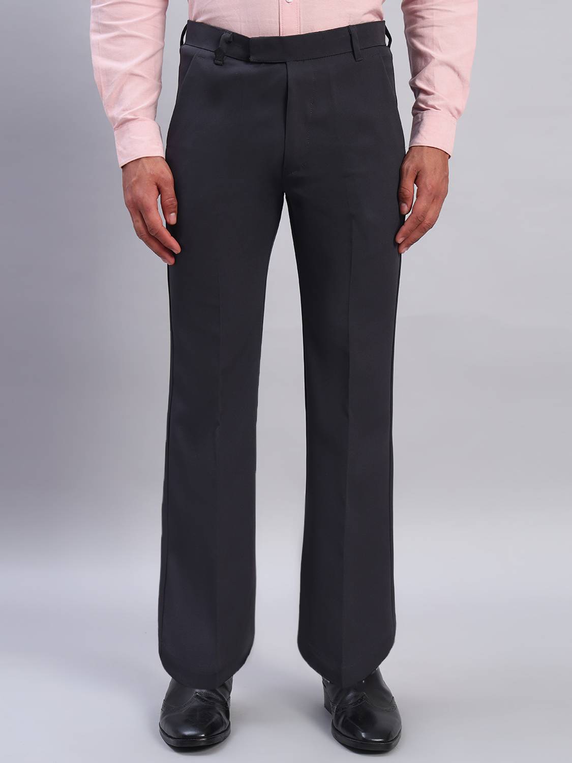 AXNIS Comfort Fit Men Black Trousers