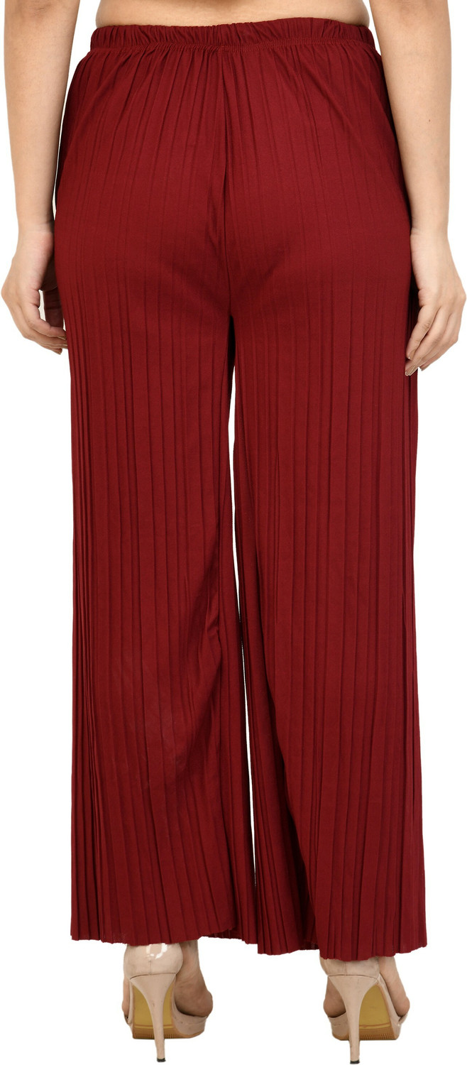 Image of GLADLY Relaxed Women White Trousers