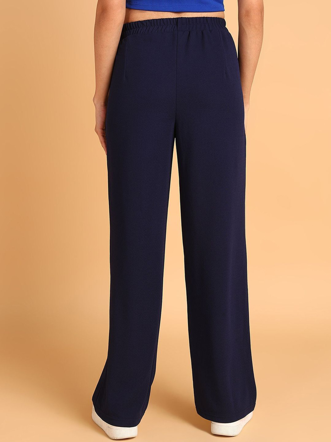 Image of Roadster Regular Fit Women Blue Trousers