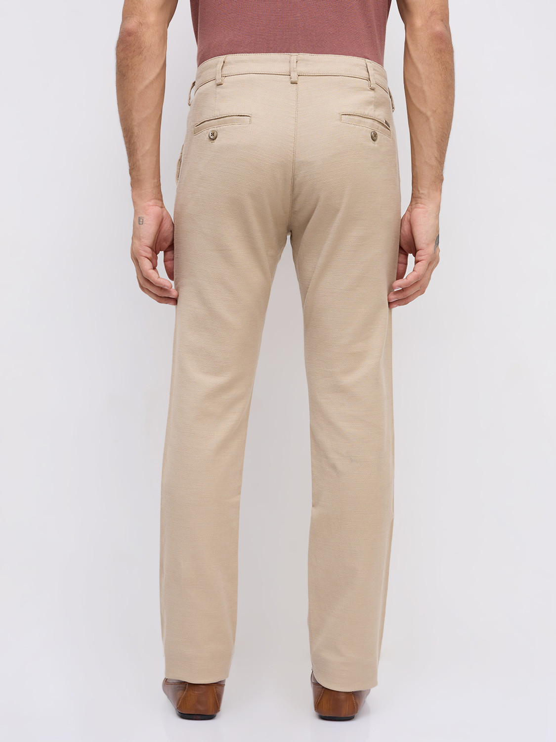 Image of KILLER Slim Fit Men Dark Green Trousers