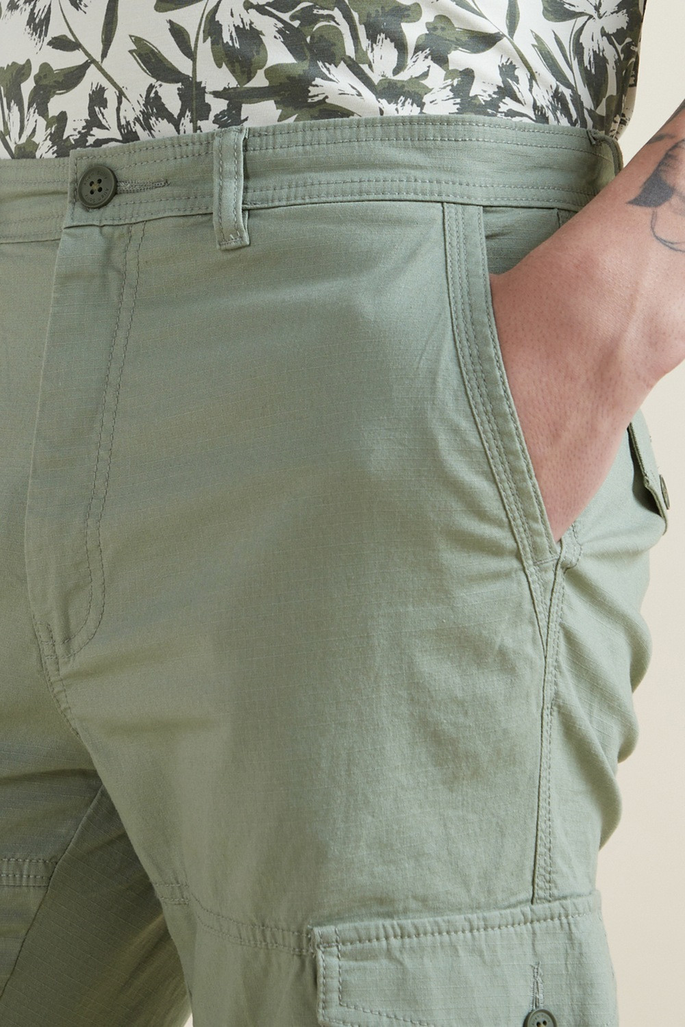 Image of Allen Solly Men Cargos