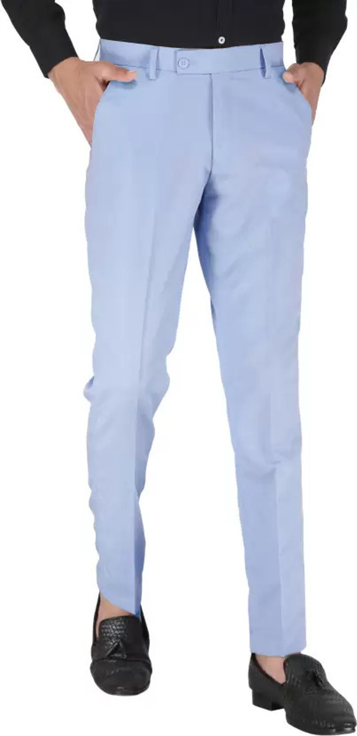 Image of The DS Tapered Men Light Blue Trousers