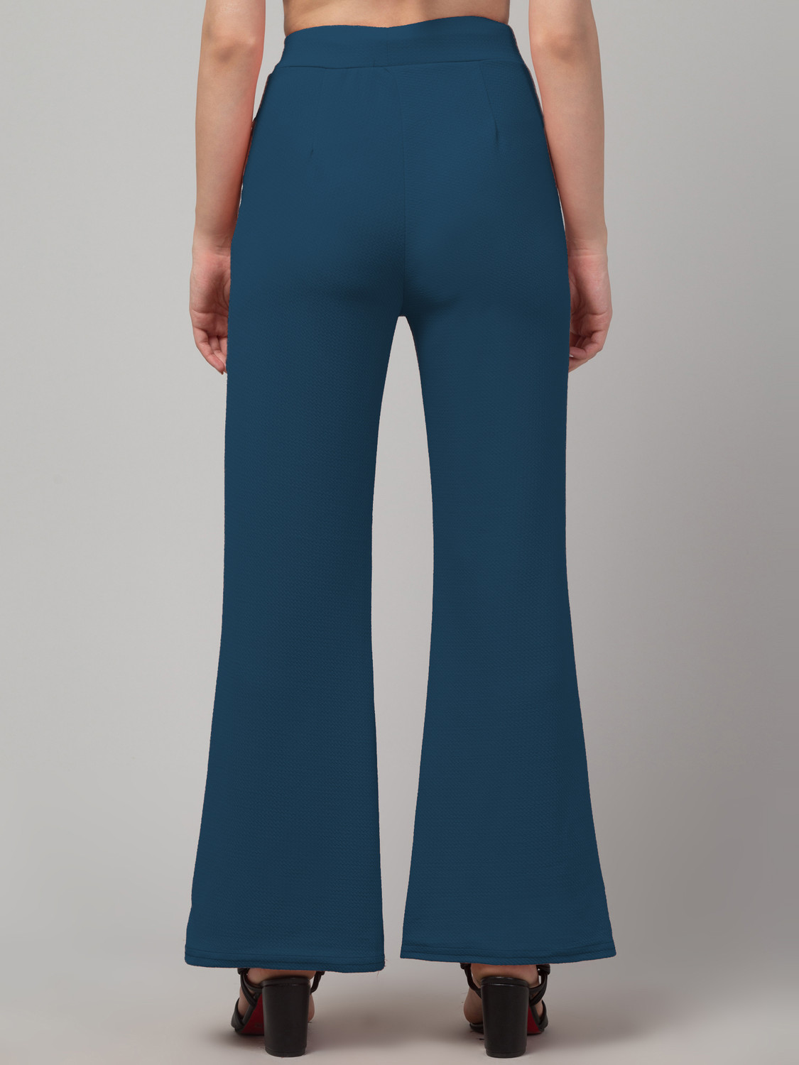Image of NNIFA Relaxed Women Blue Trousers