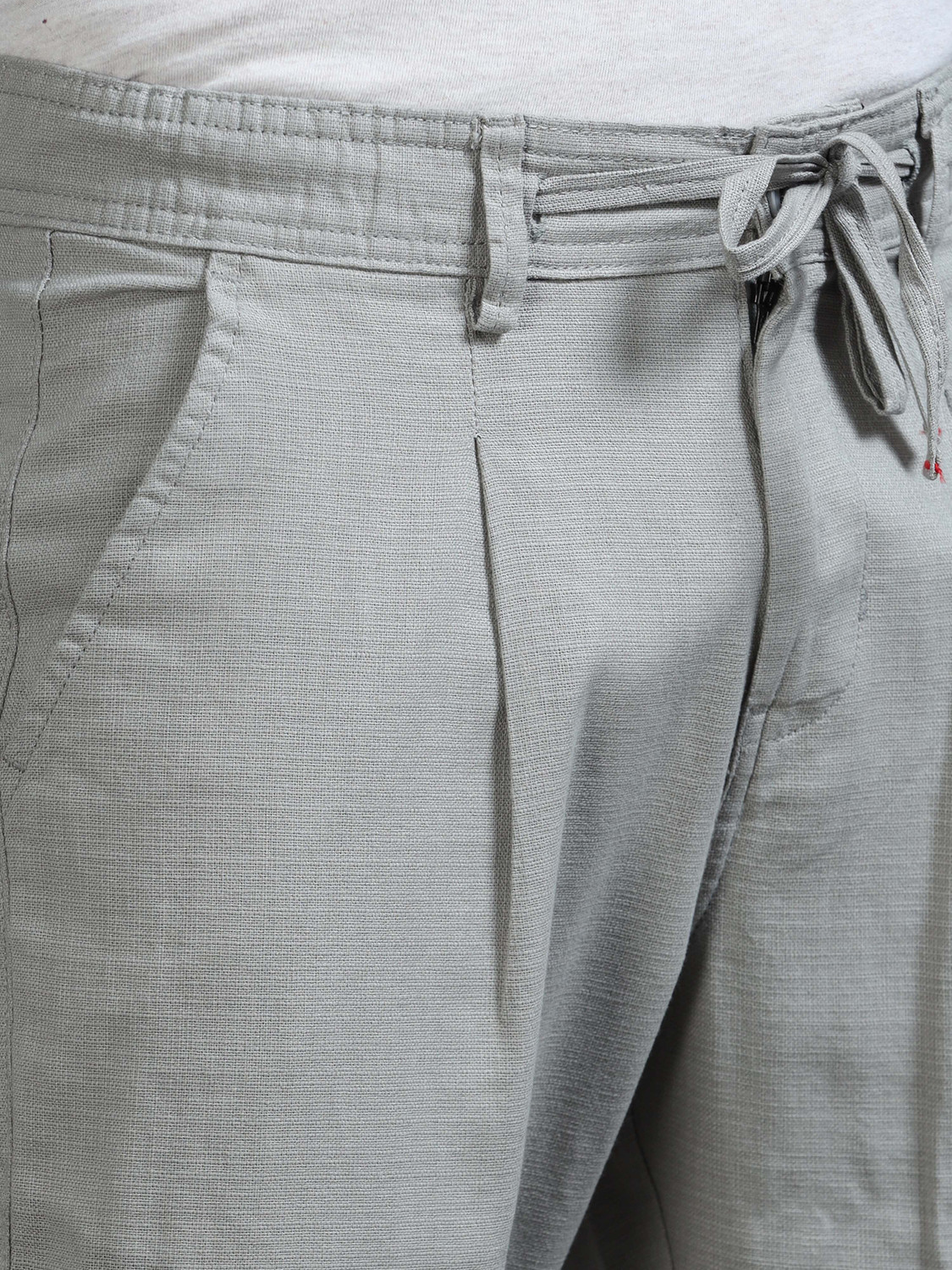 Image of Roadster Relaxed Men Silver Trousers