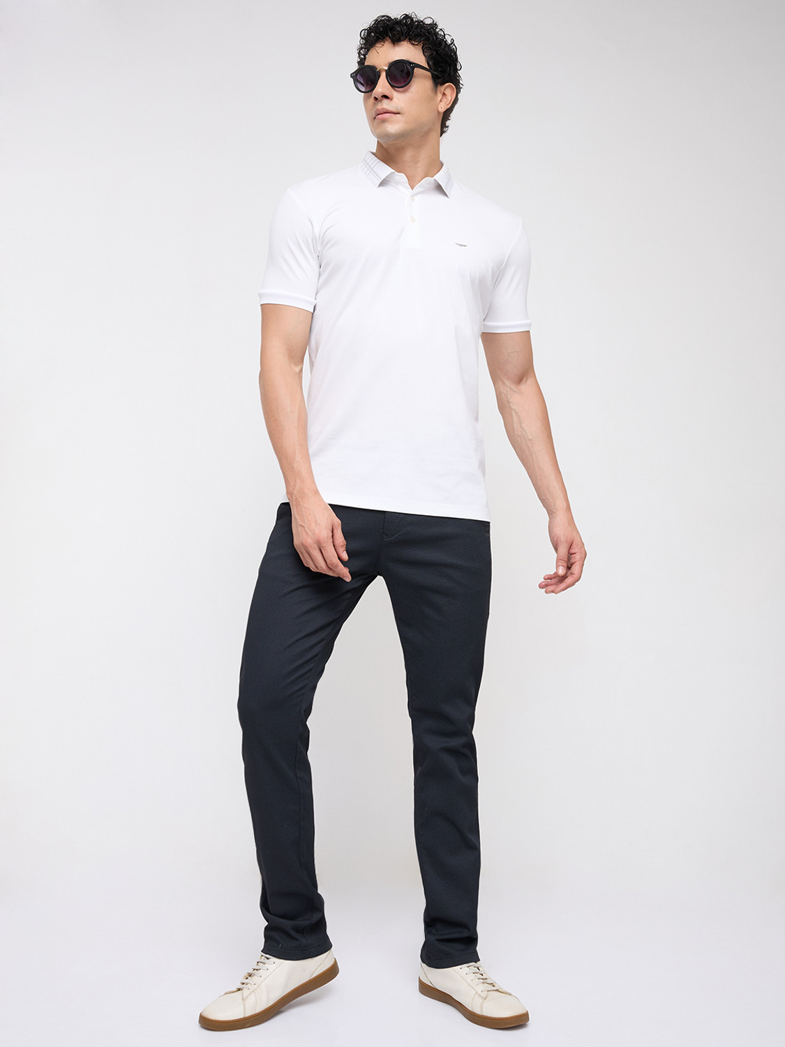Image of KILLER Slim Fit Men Black Trousers
