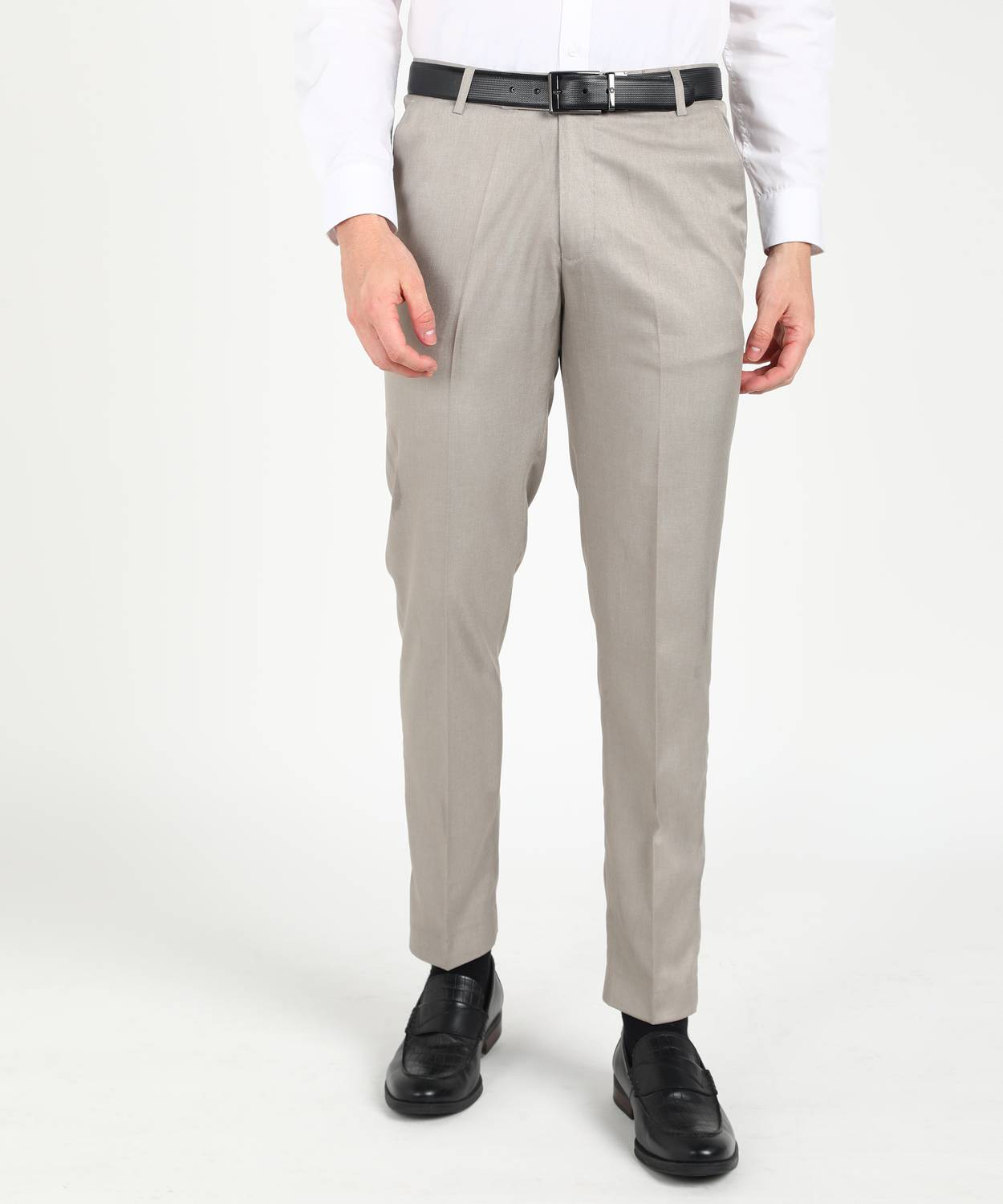 SAM & JACK Relaxed Men Grey Trousers - Image 1