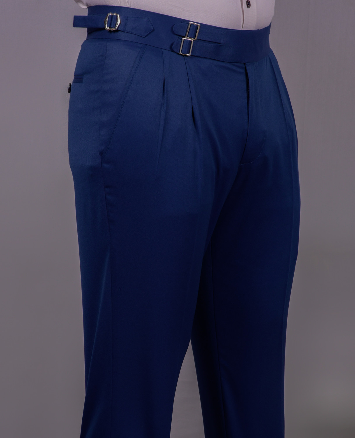 Image of FASHIONEMPIRE Regular Fit Men Blue Trousers