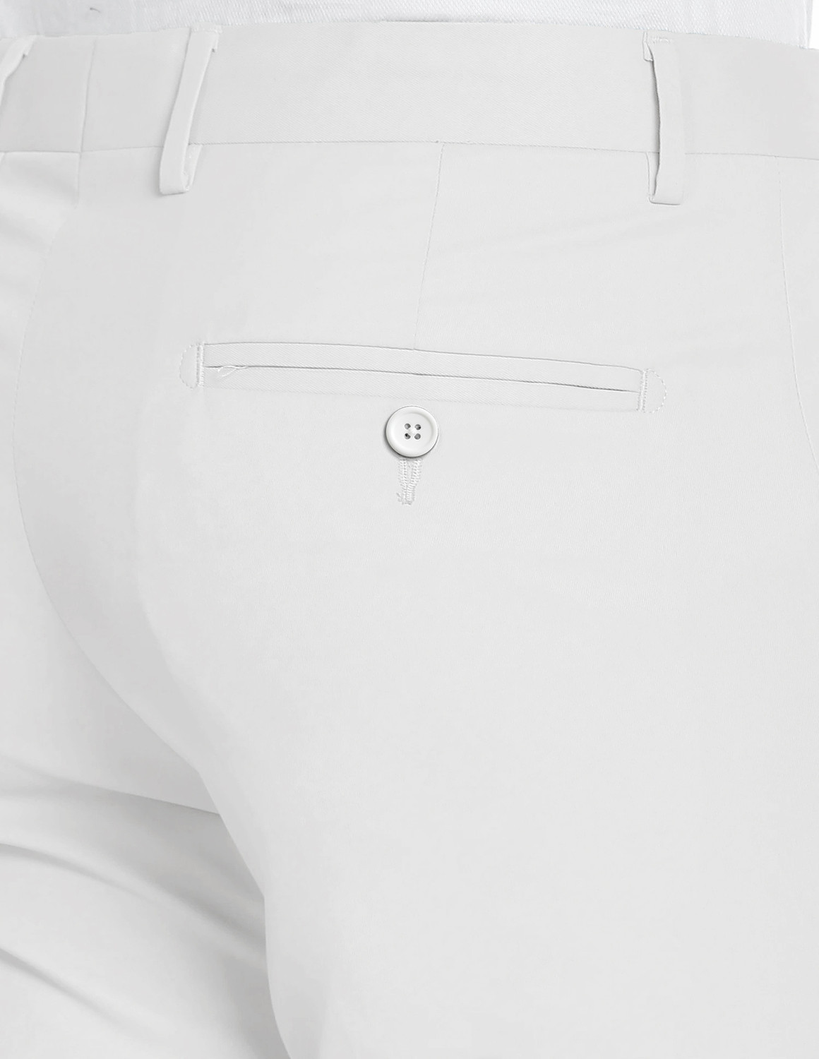Image of METRONAUT Regular Fit Men White Trousers
