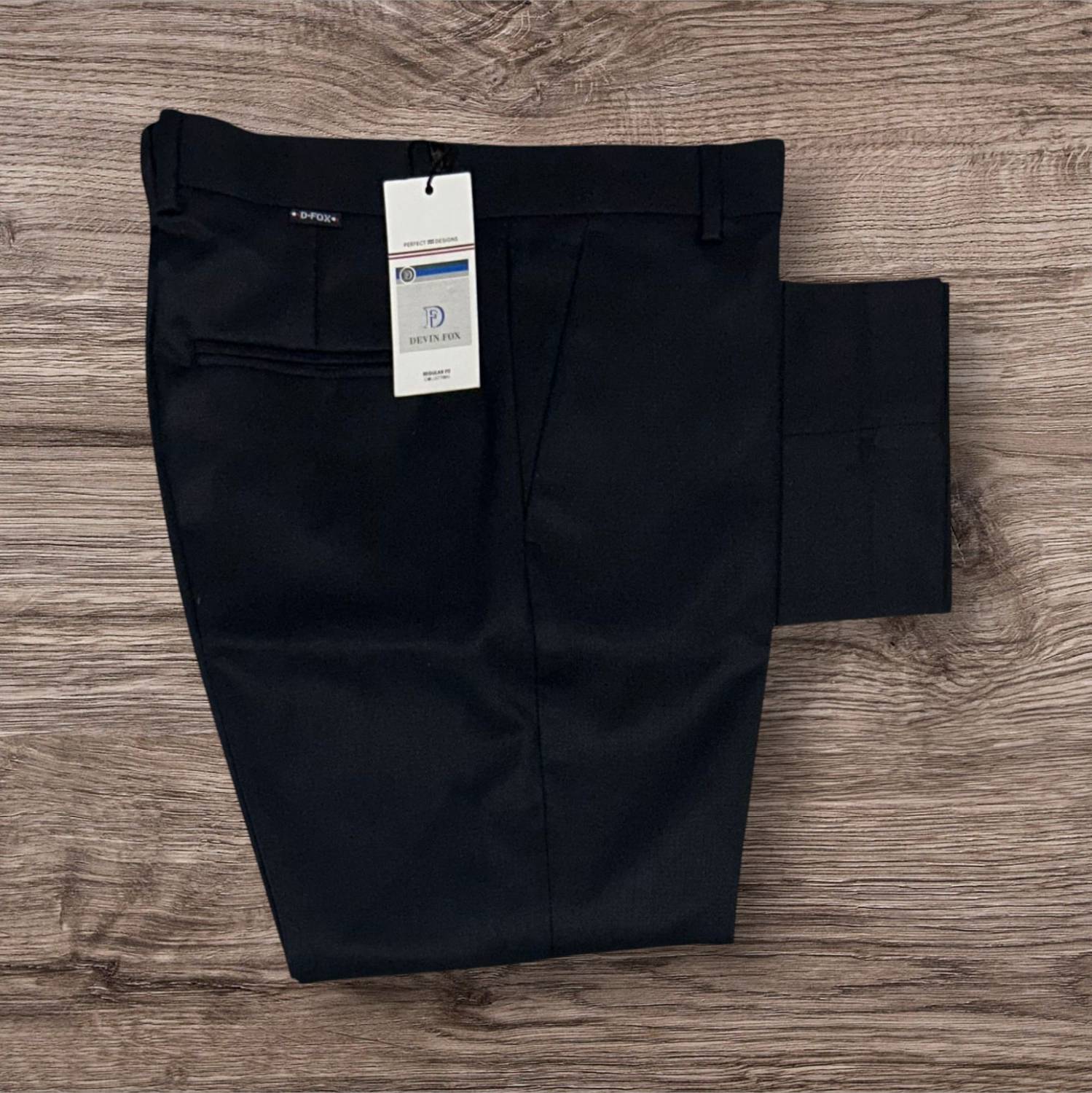 Aapic Regular Fit Men Dark Blue Trousers