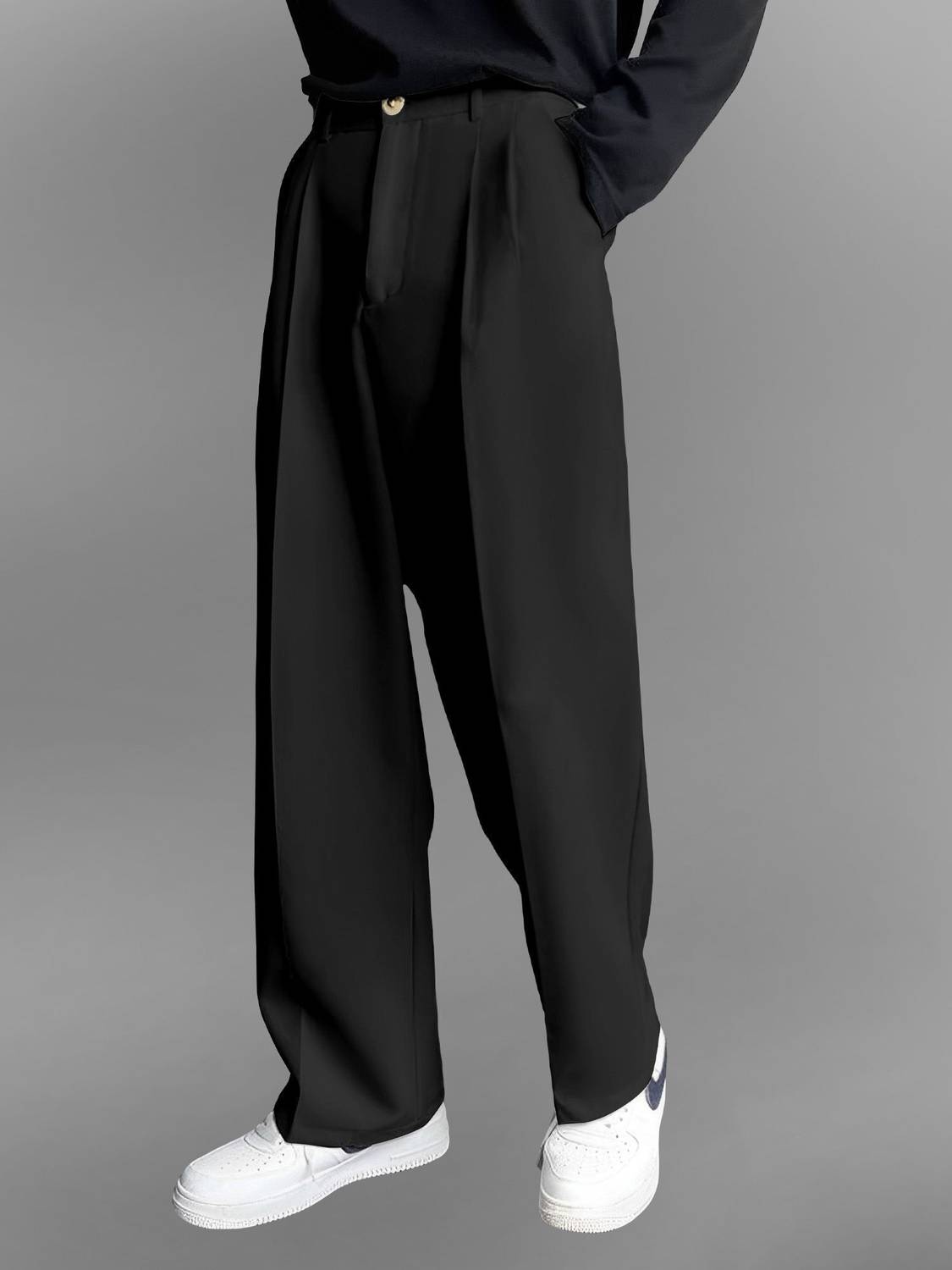 FTX Relaxed Men Black Trousers - Image 5
