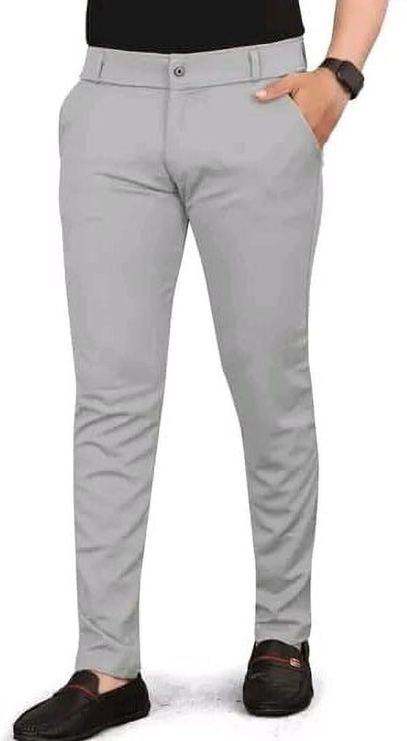 Image of kdsn Regular Fit Men Black Trousers