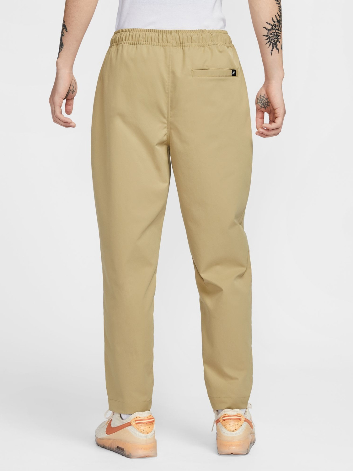 Image of NIKE Regular Fit Men Beige Trousers