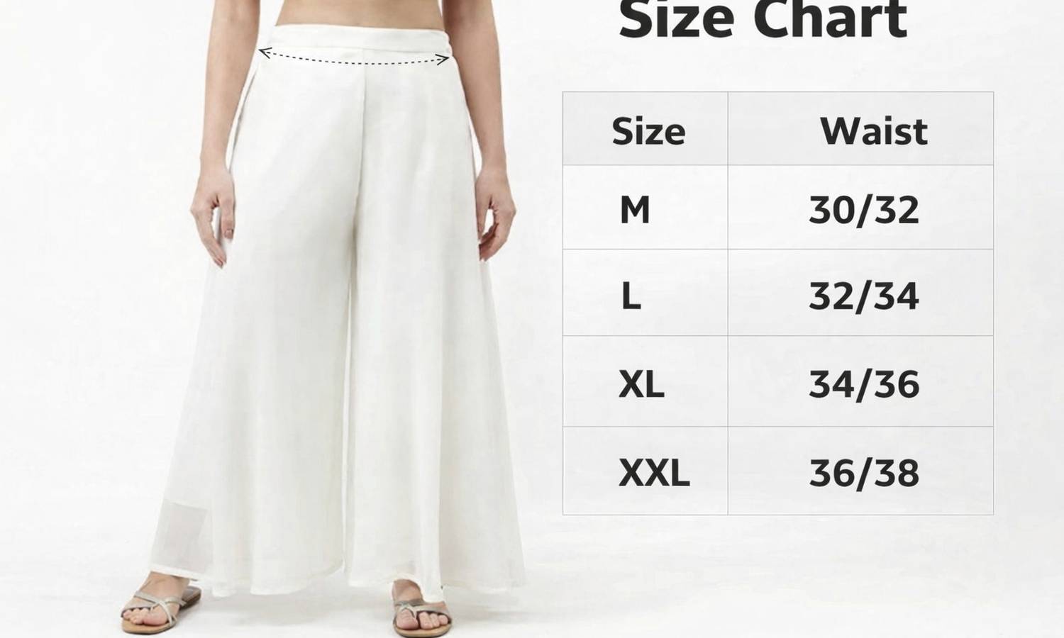 Plazowala Relaxed White Trousers - Image 2