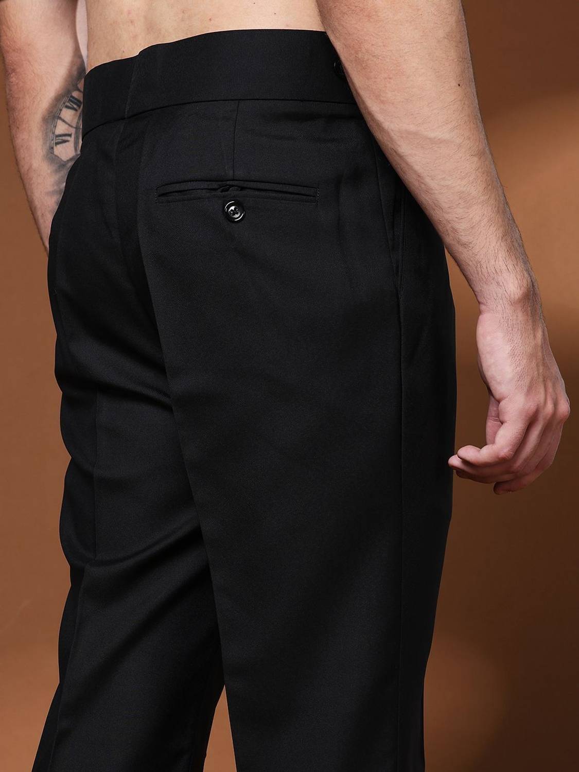 VIVA Flared Black Trousers - Image 4