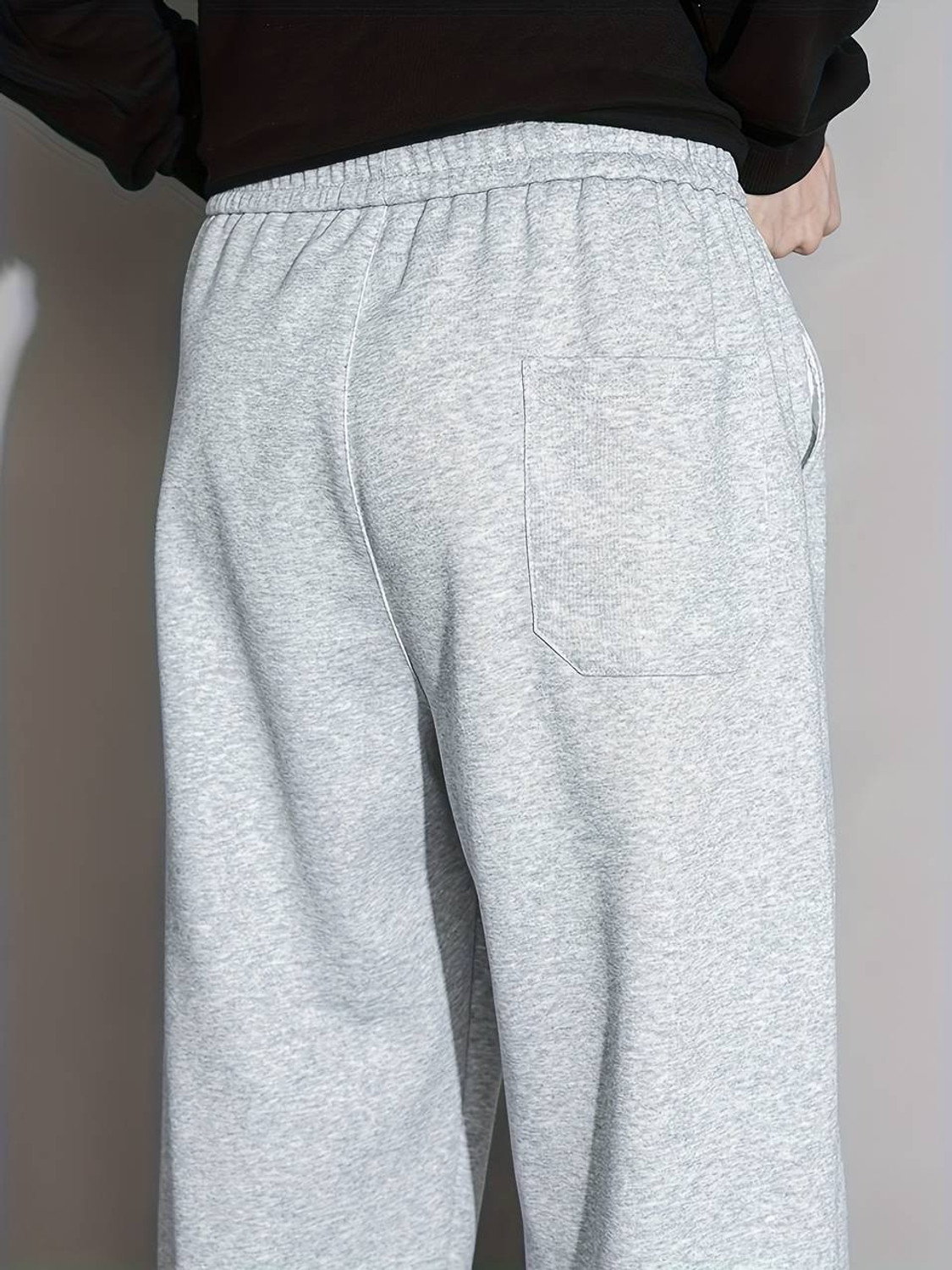 Image of WEVOK WEAR Straight Fit Men Grey Trousers