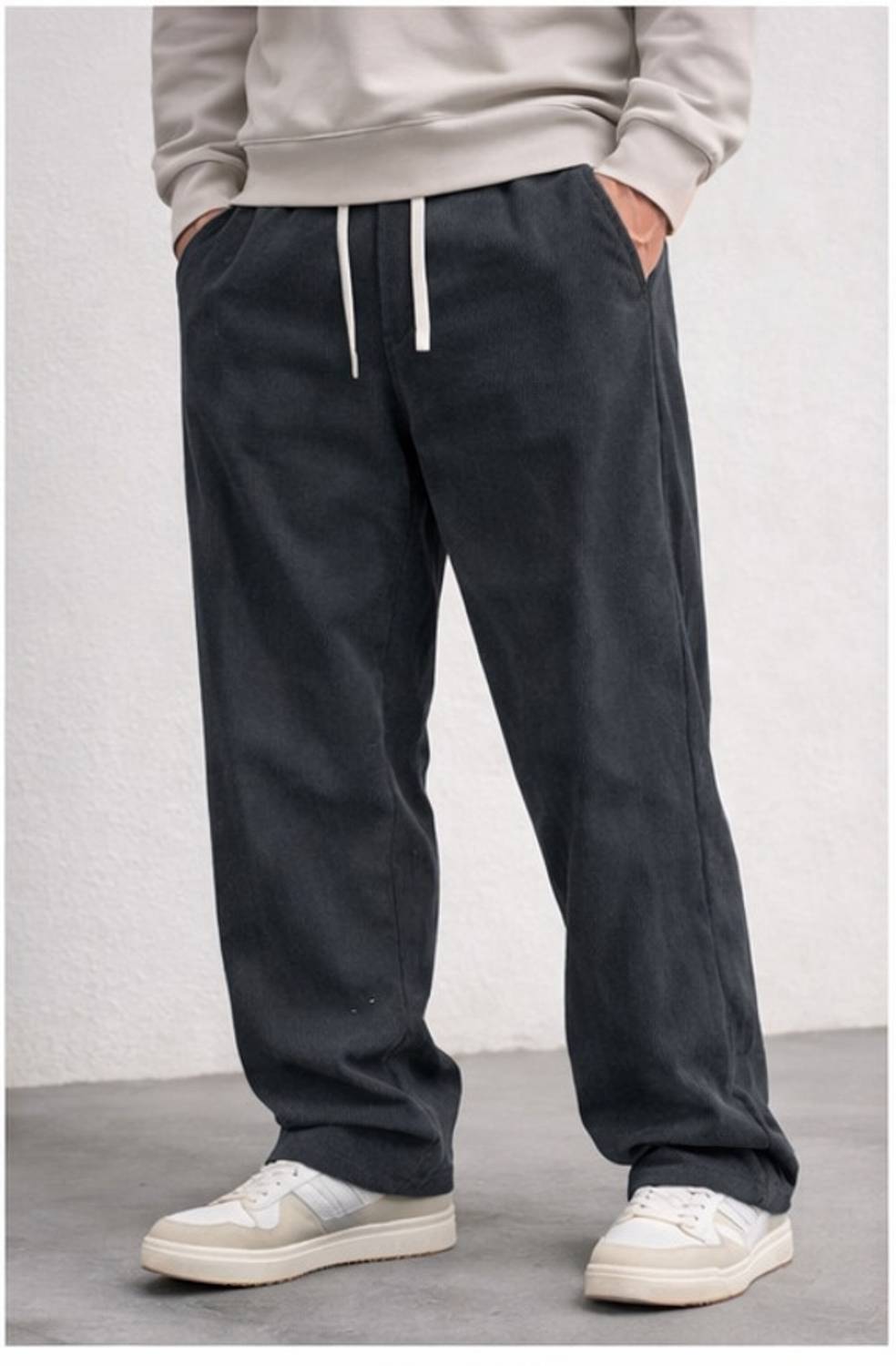 METRONAUT Relaxed Men Beige Trousers - Image 4