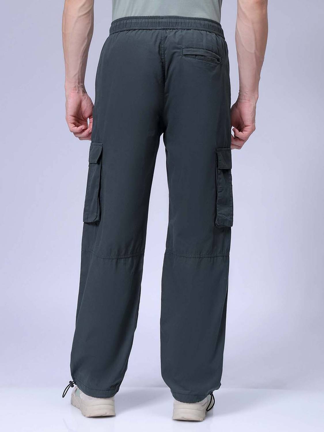 The Indian Garage Co. Men Green Trousers - Image 4