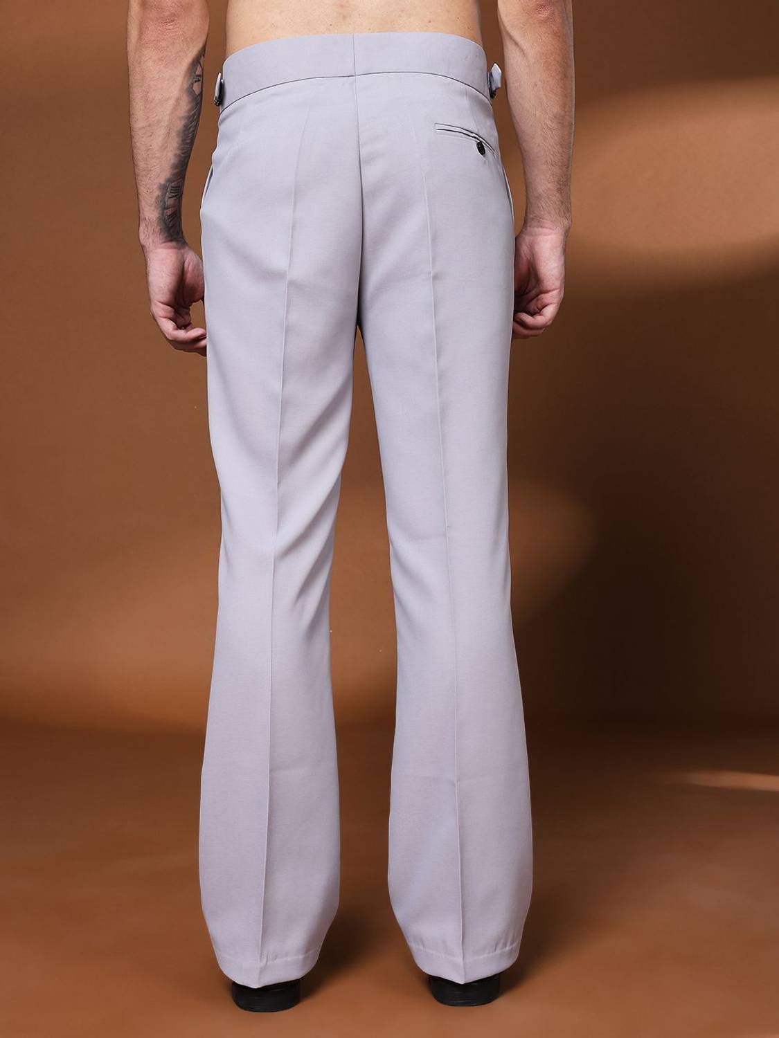 VIVA Regular Fit Men Grey Trousers - Image 2