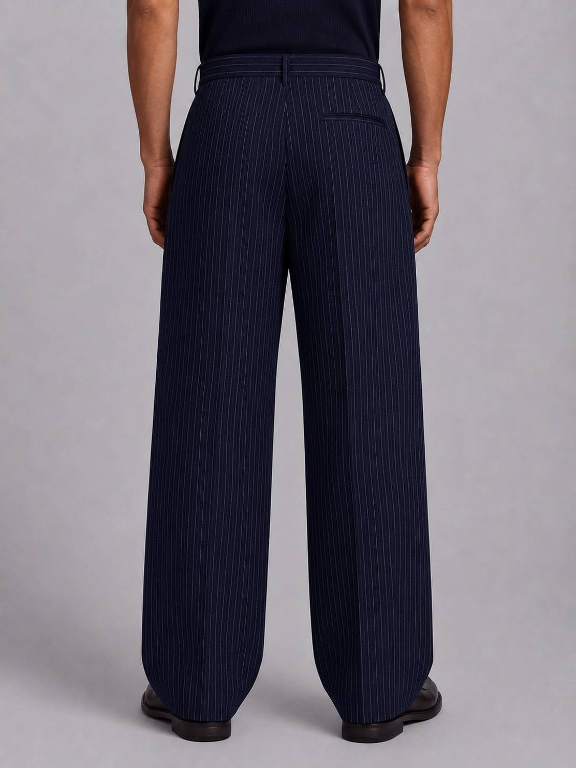 mtwn Relaxed Men Blue Trousers - Image 4