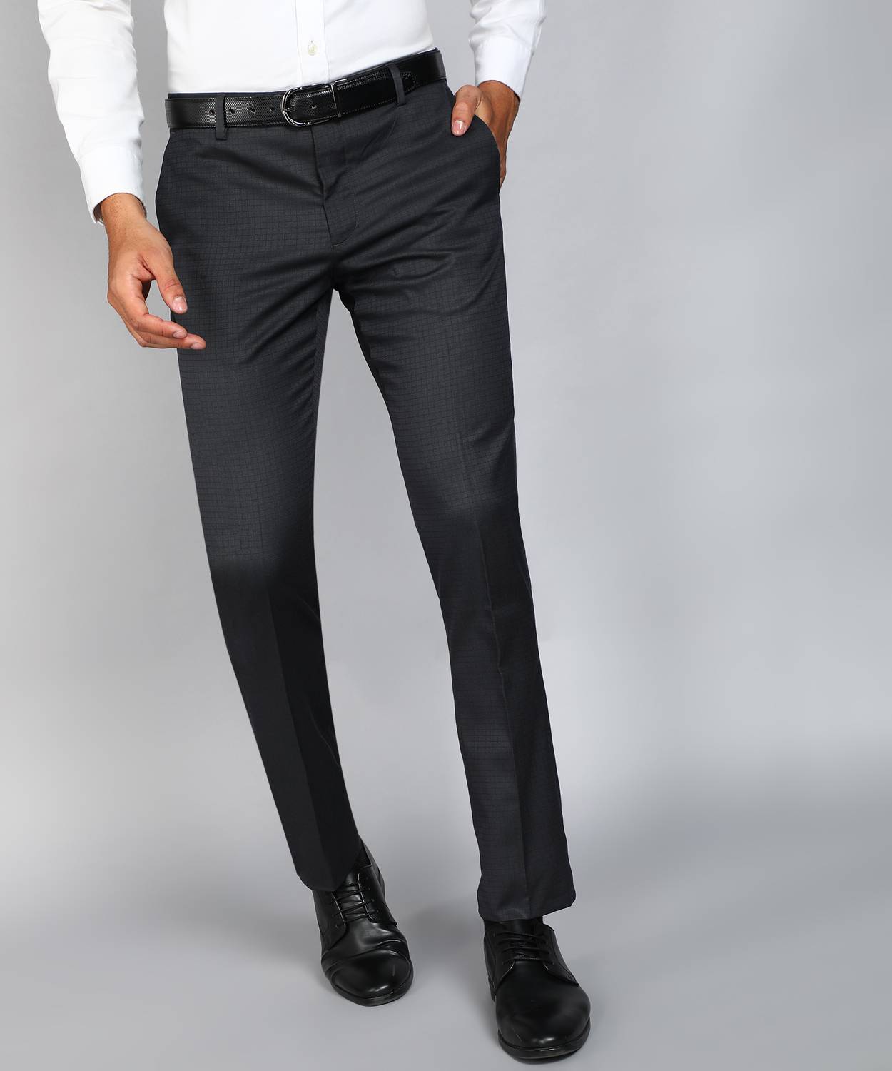 ARROW Regular Fit Men Brown Trousers