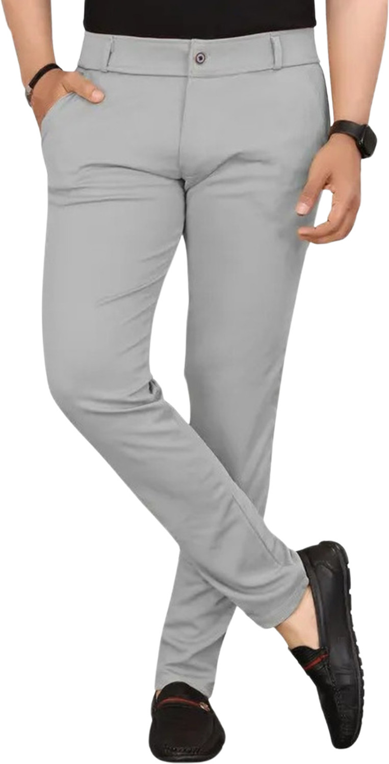 Image of Chartou Regular Fit Men Multicolor Trousers