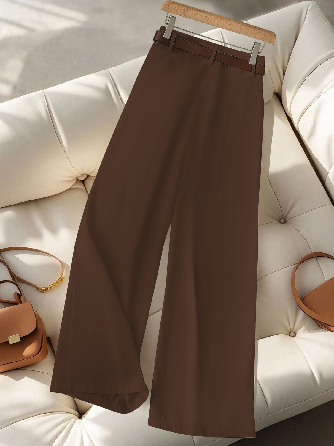 Image of Toochki Relaxed Women Multicolor Trousers