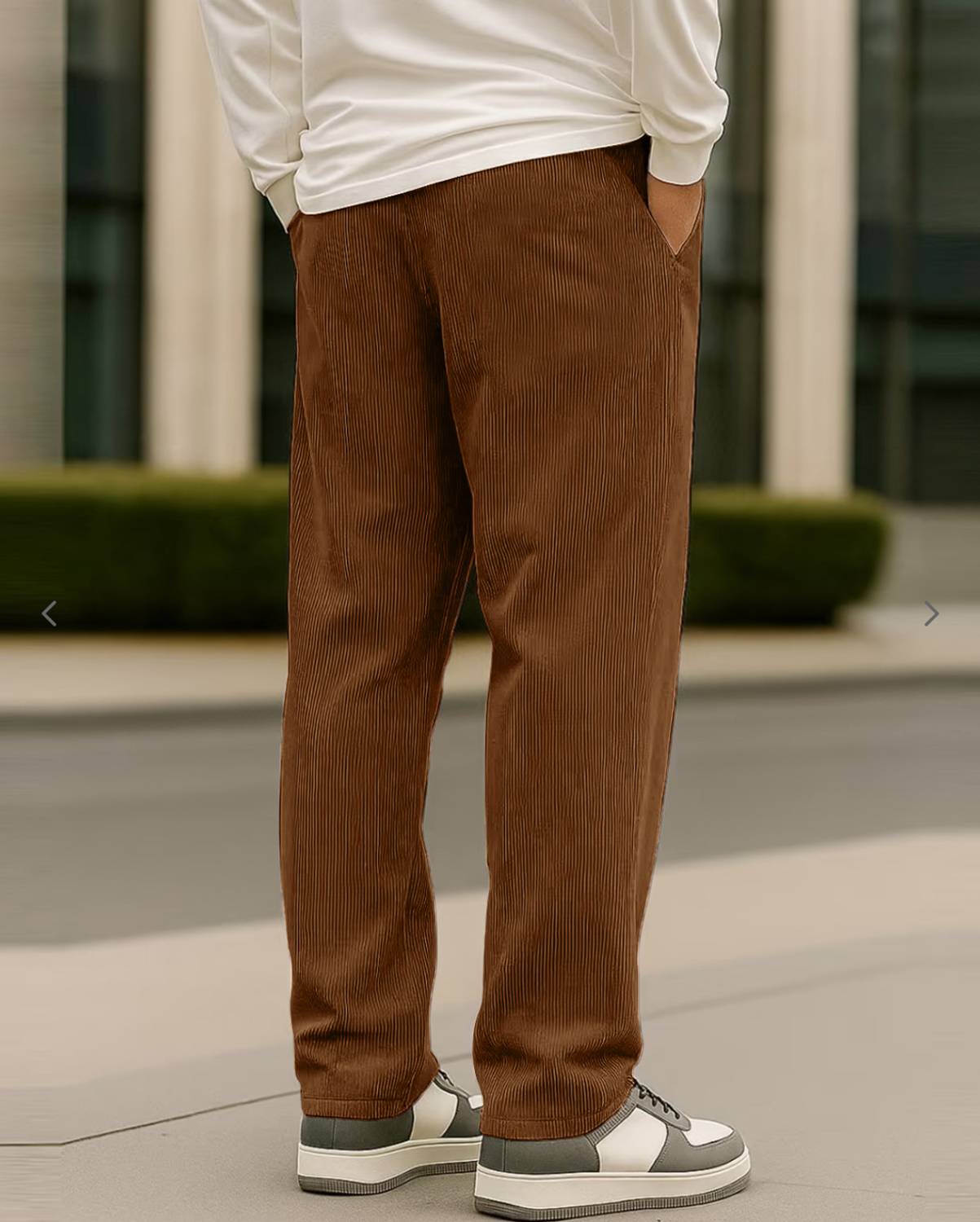 METRONAUT Men Brown Track Pants - Image 2