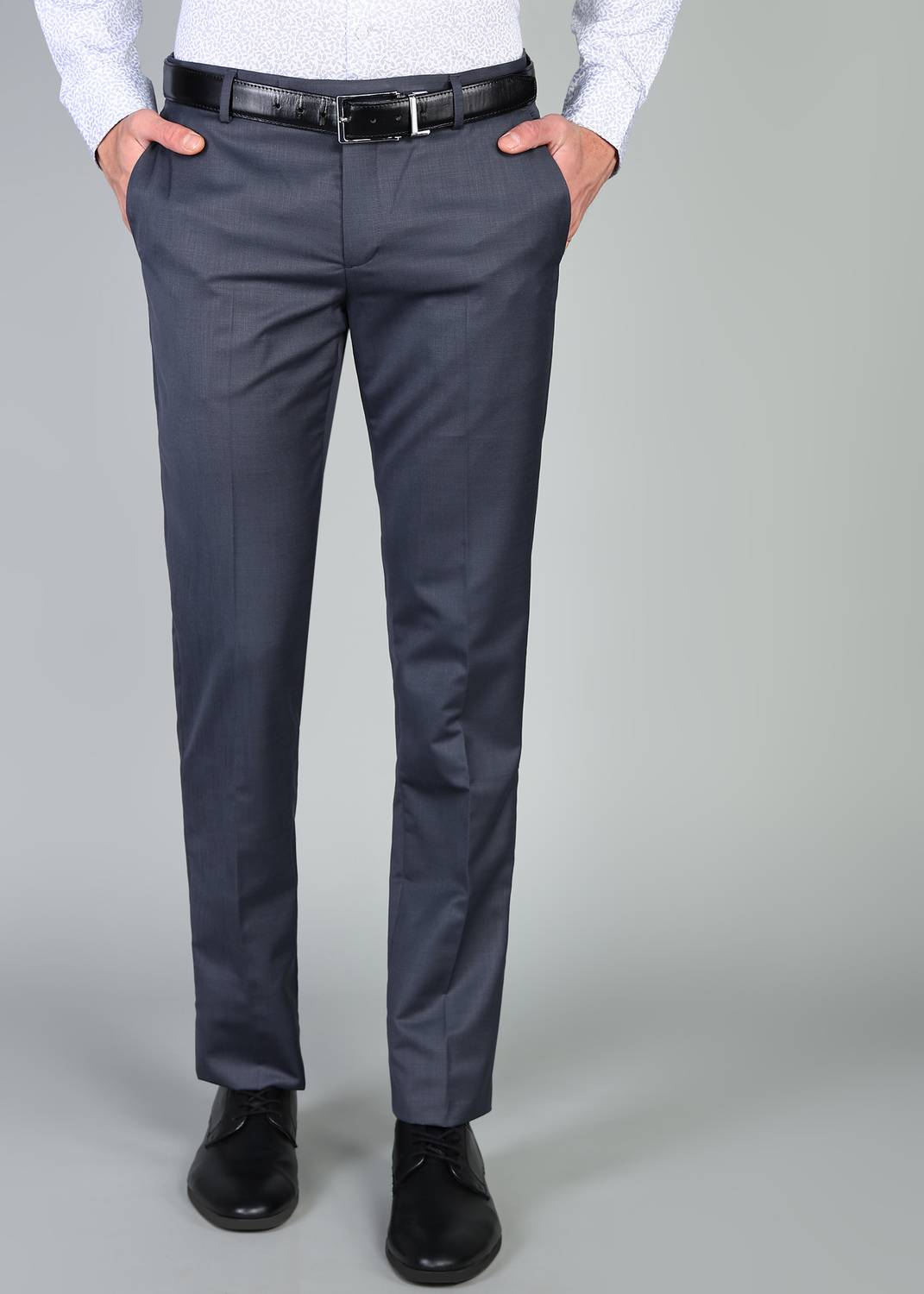 ARROW Tapered Men Dark Blue Trousers