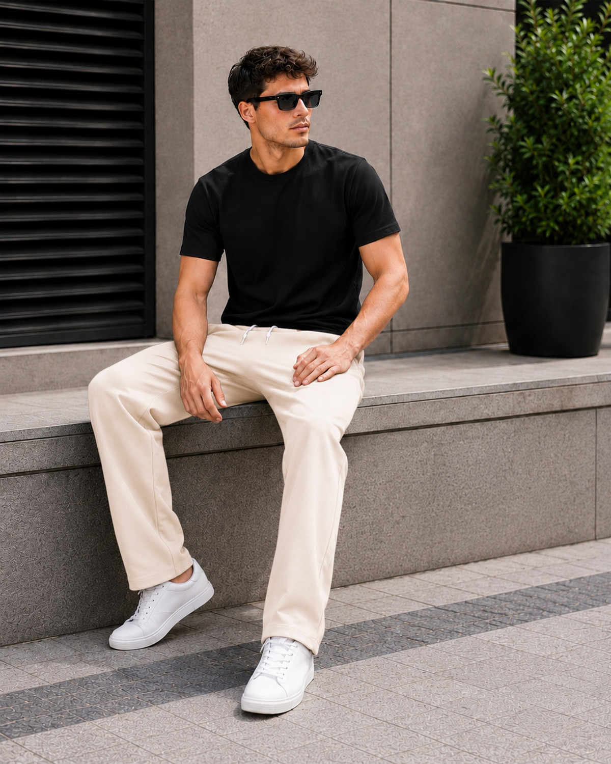 Image of METRONAUT Loose Fit Men Multicolor Trousers