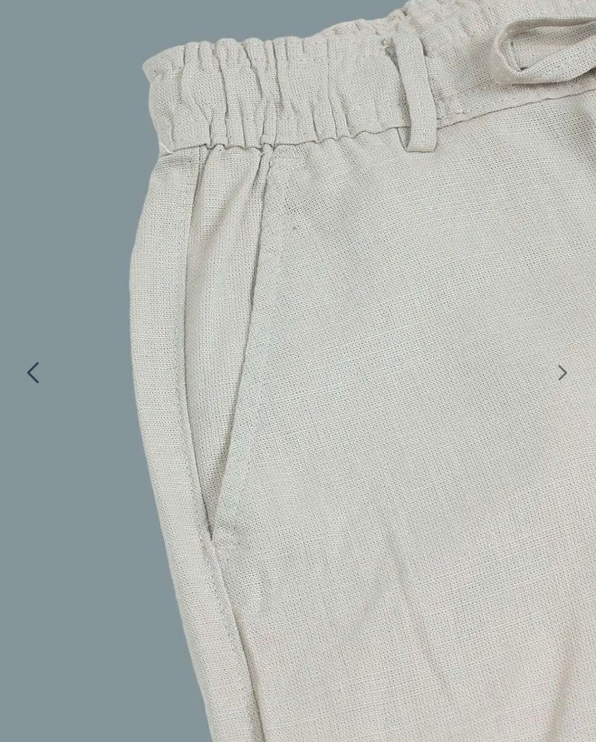 Image of FLEXIWEAR Regular Fit Men Beige Trousers