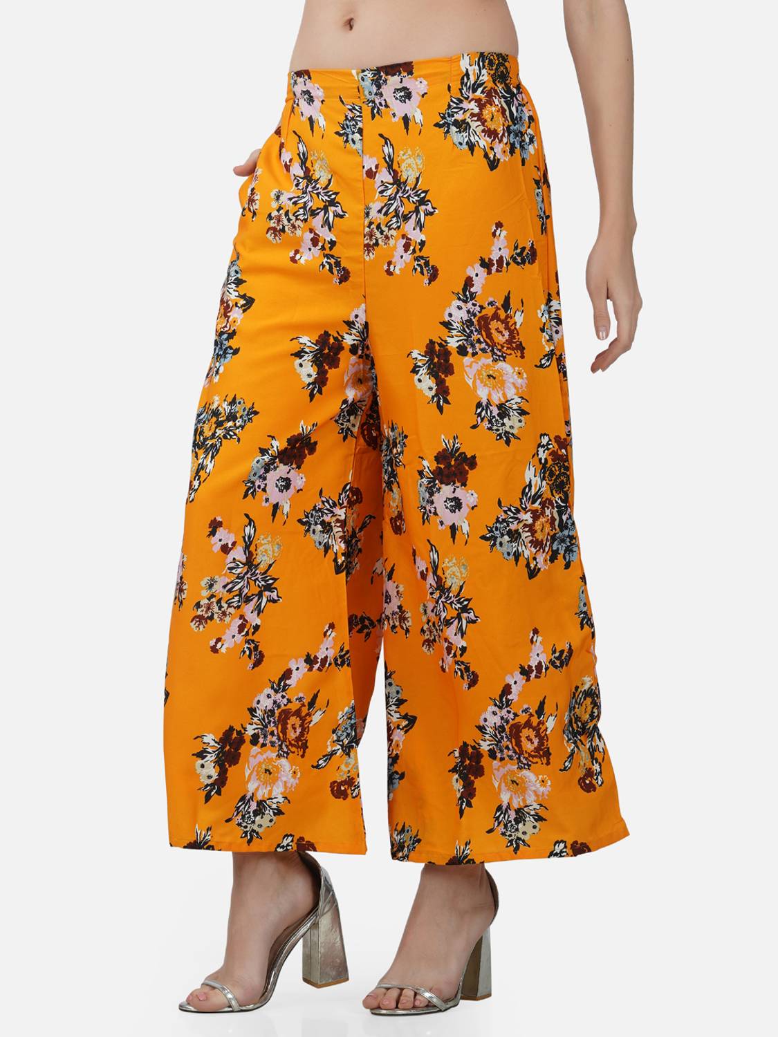 Bcz Regular Fit Women Yellow Trousers