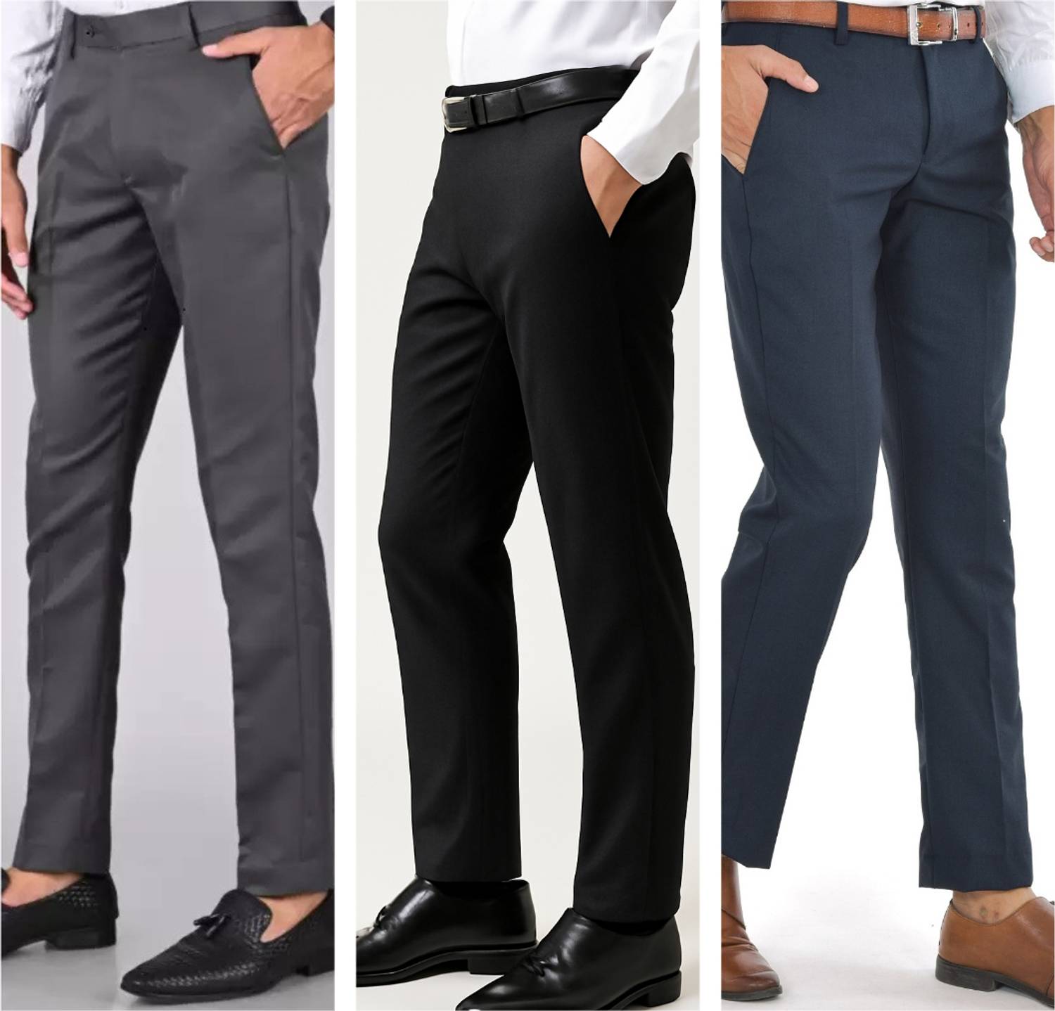 Macberrys Multicolor Men Trousers Pack of 3 - Image 3