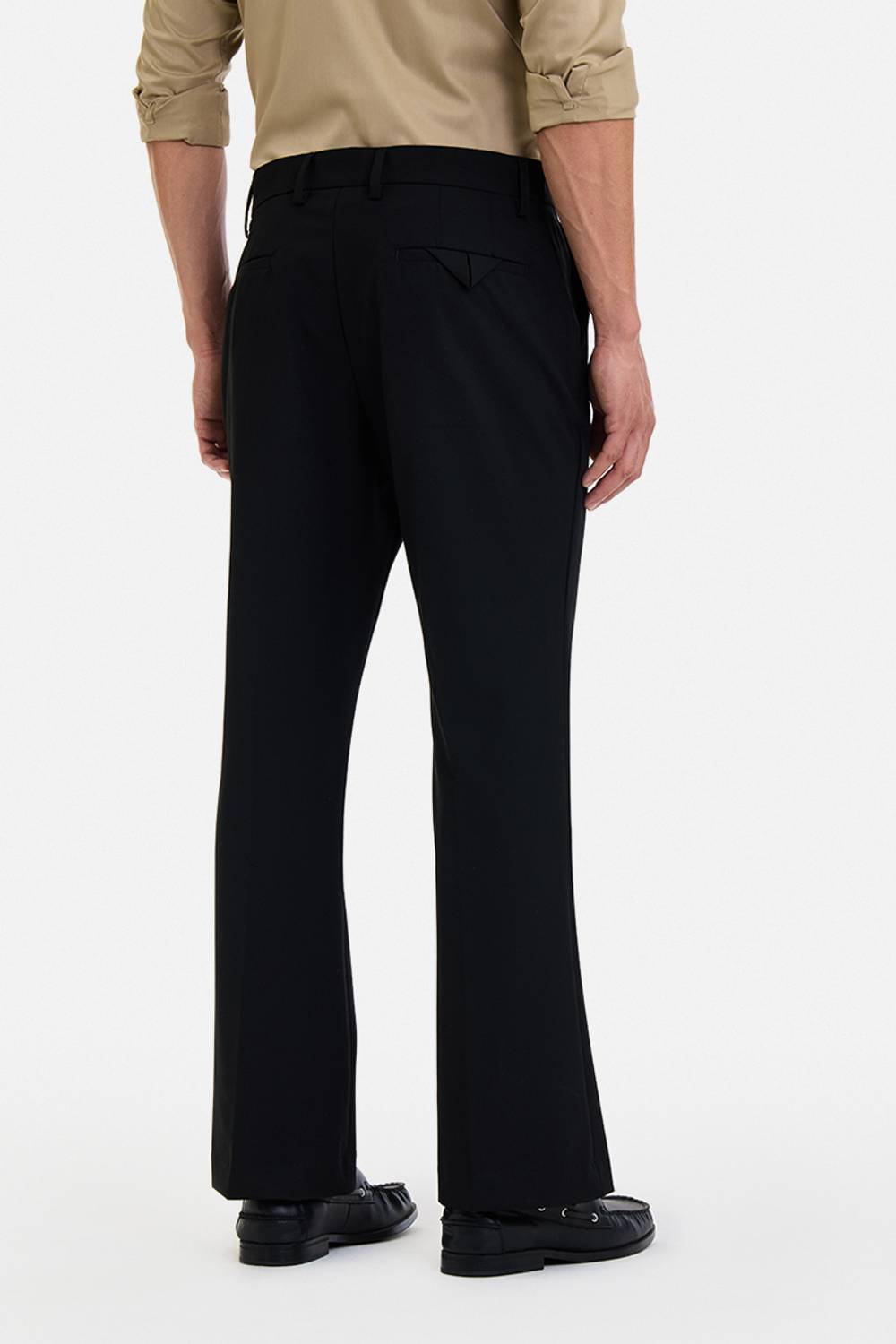 Snitch Flared Men Black Trousers - Image 4