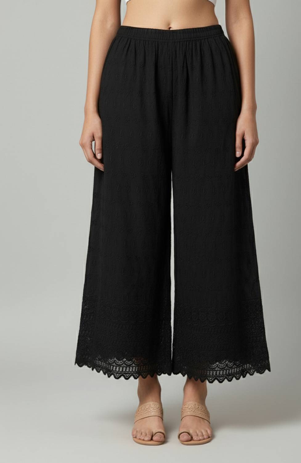 ALIZATRADERS Straight Fit Women Black Trousers