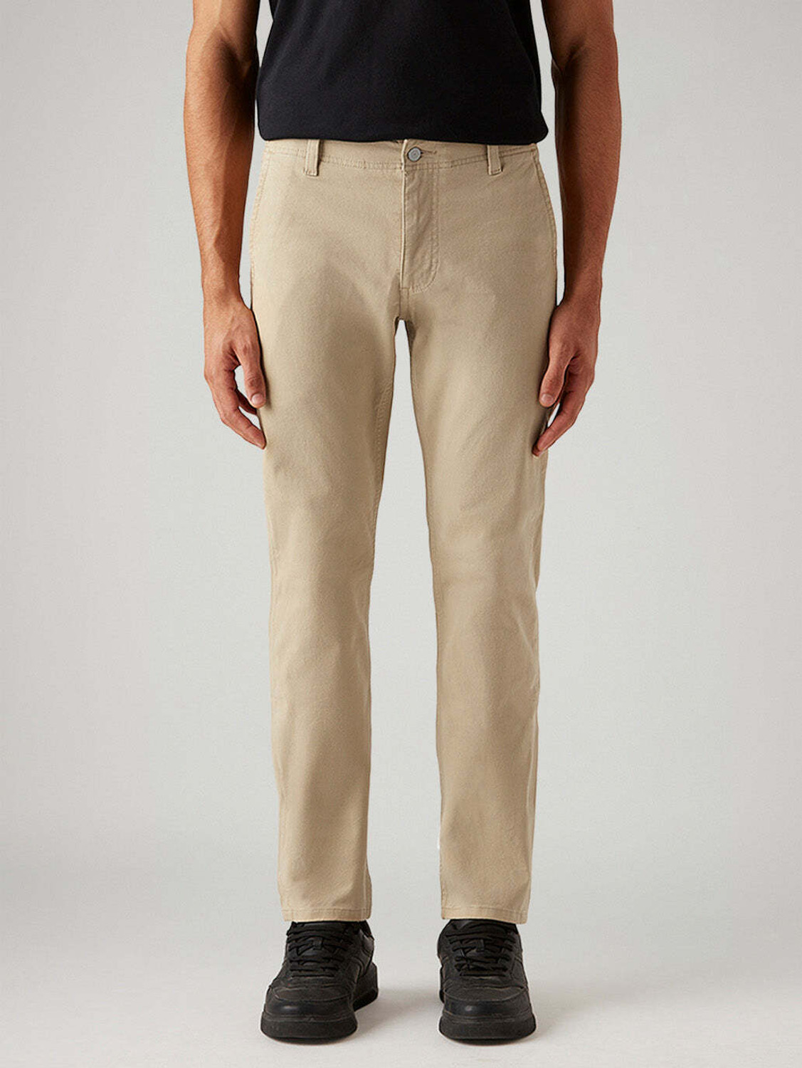Image of LEVI'S Slim Fit Men Beige Trousers