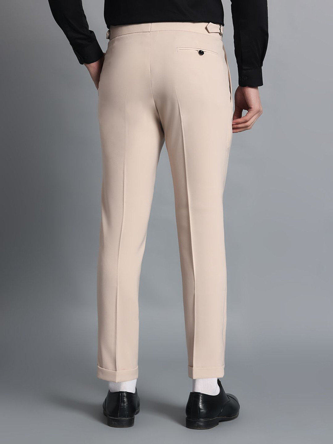 Image of VIVA TRENDZ Regular Fit Men Beige Trousers