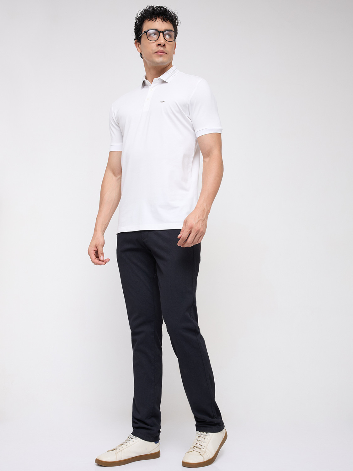Image of KILLER Slim Fit Men Black Trousers