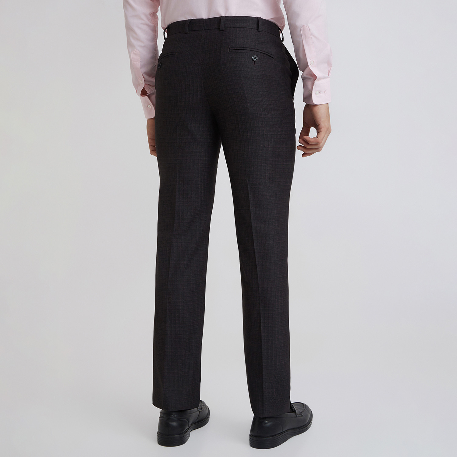 Image of PARK AVENUE Regular Fit Men Multicolor Trousers