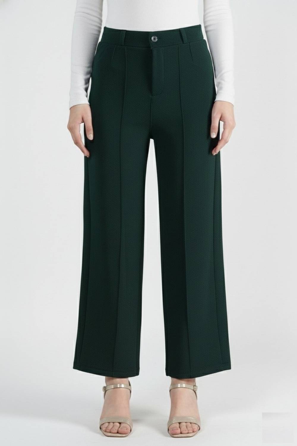 Belfry Regular Fit Women Green Trousers