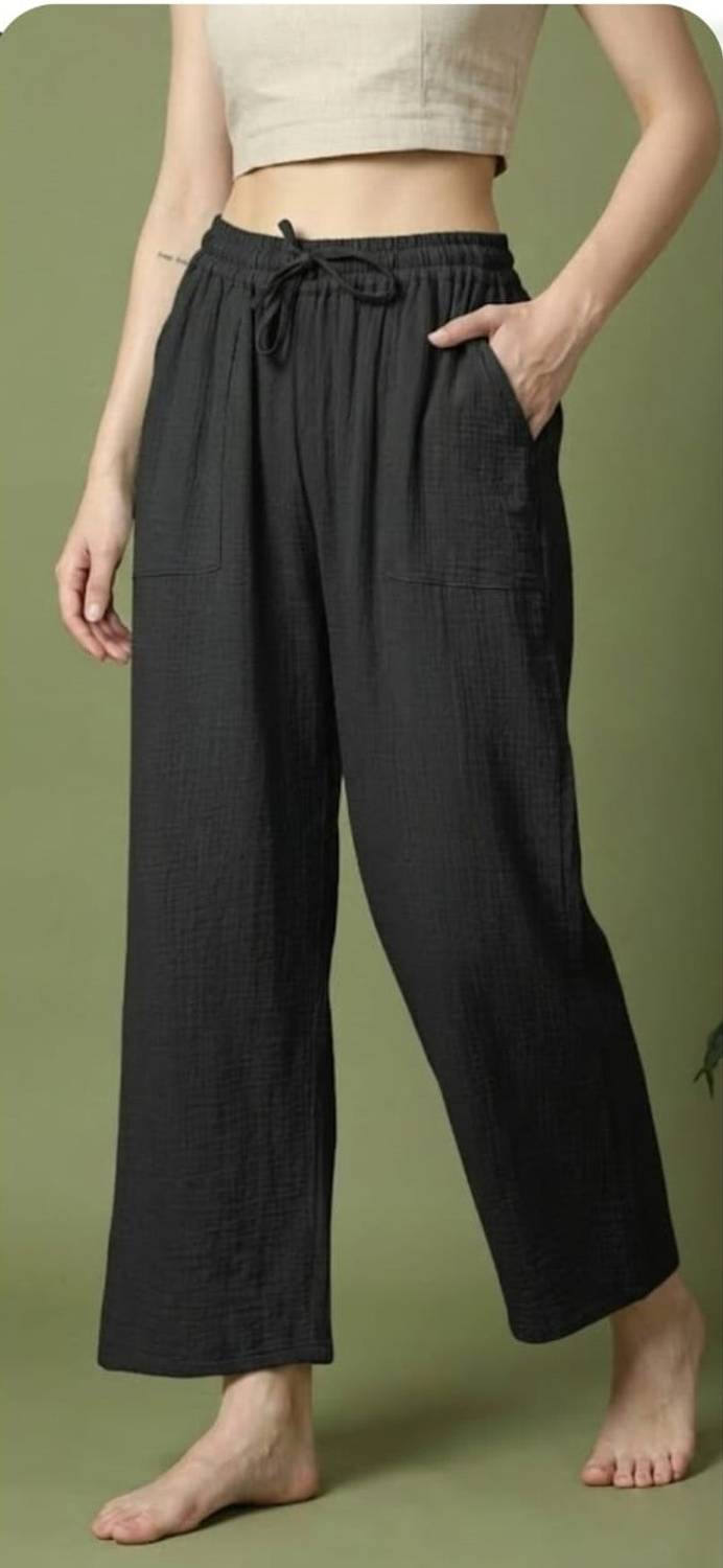 Bedizen Women Black Track Pants