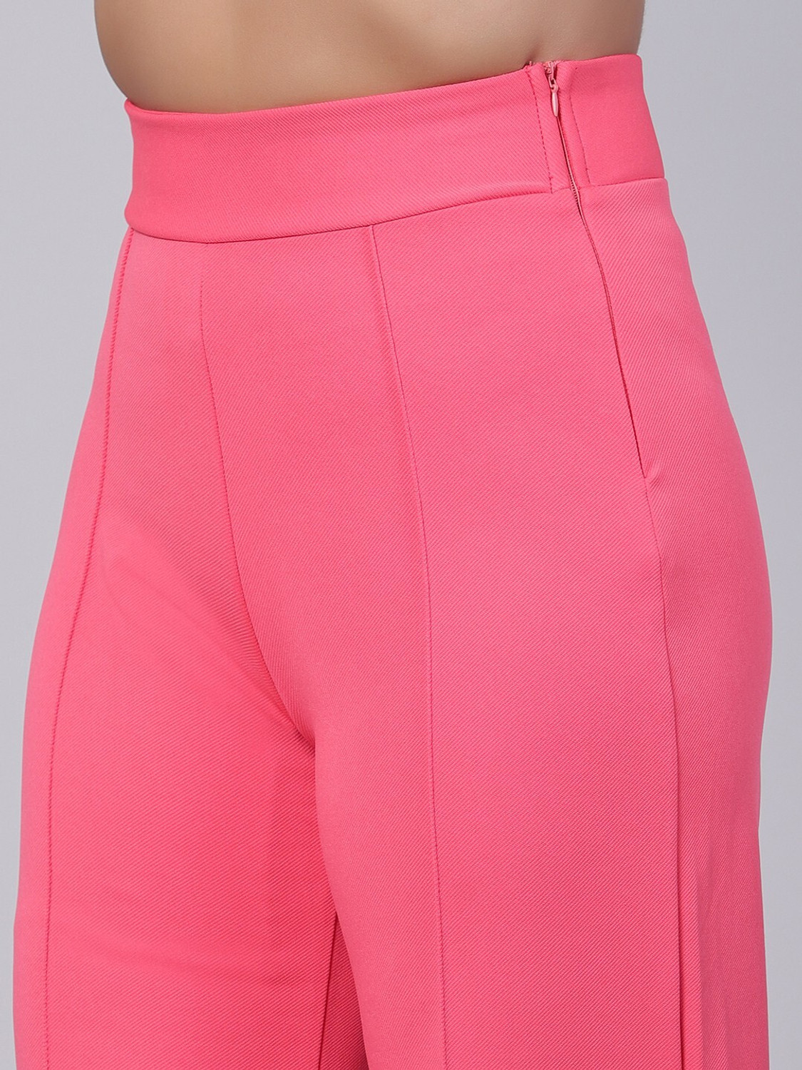 Image of KOTTY Regular Fit Women Pink Trousers