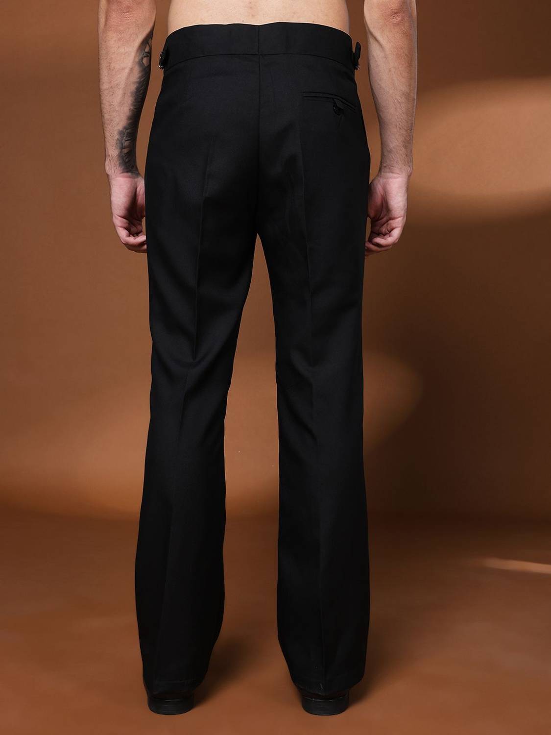 VIVA Flared Men Black Trousers - Image 2