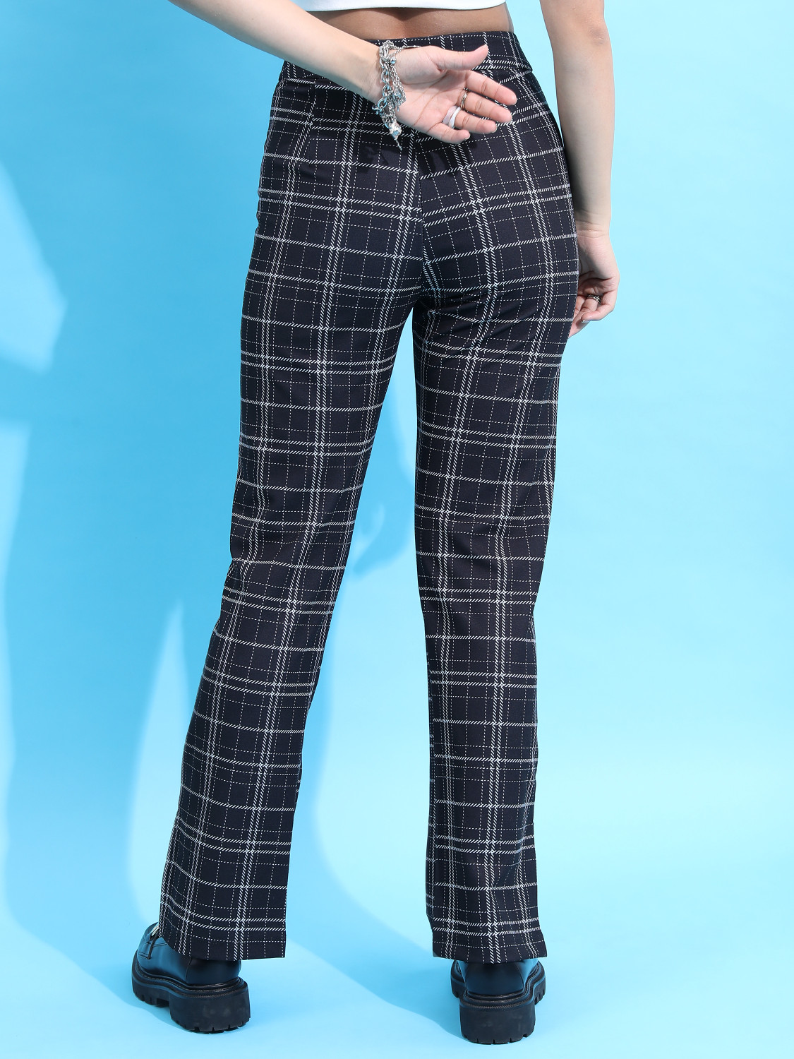 Image of KETCH Regular Fit Women Multicolor Trousers
