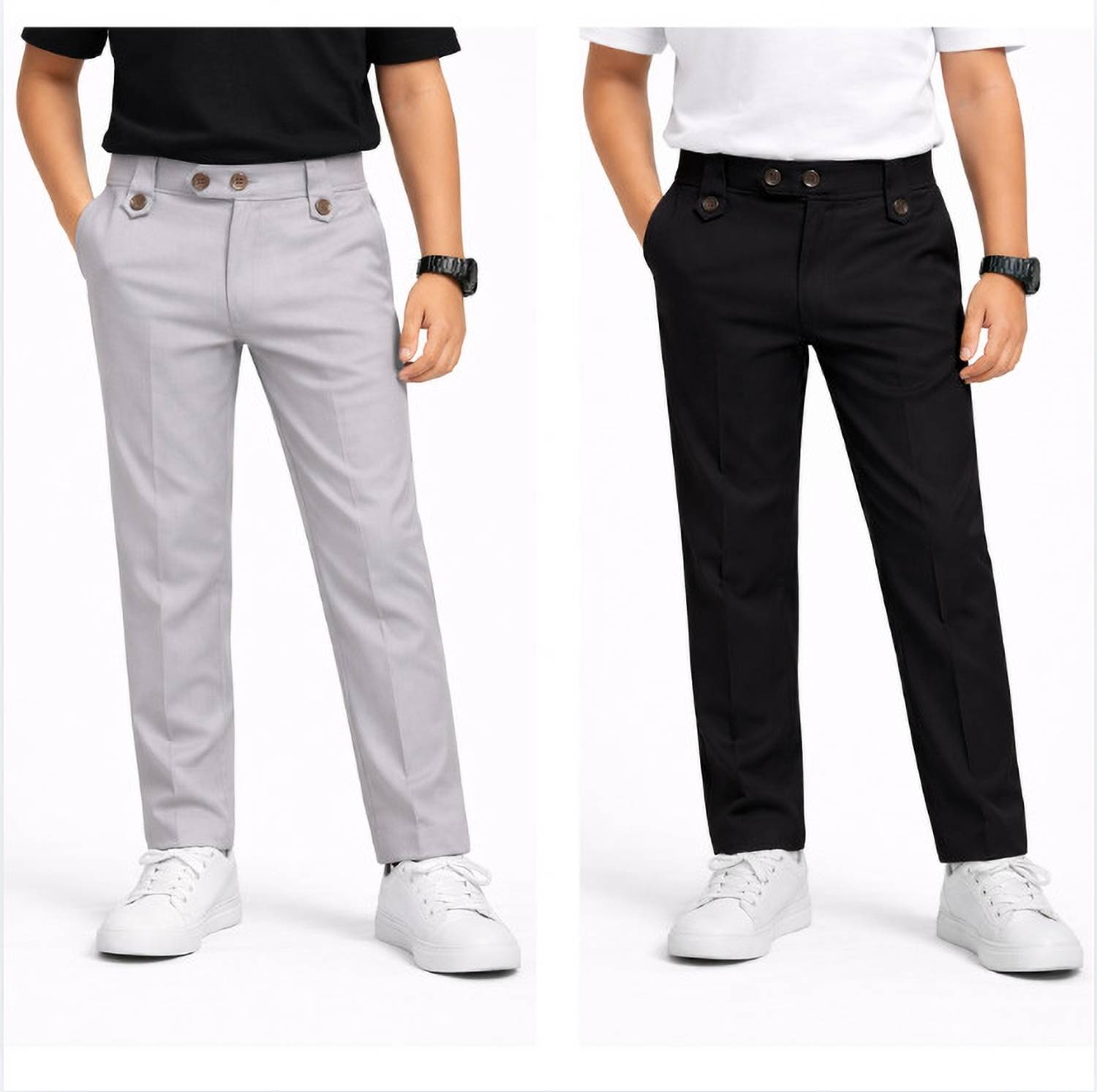 boldcloth Slim Fit, Relaxed Boys Multicolor Trousers