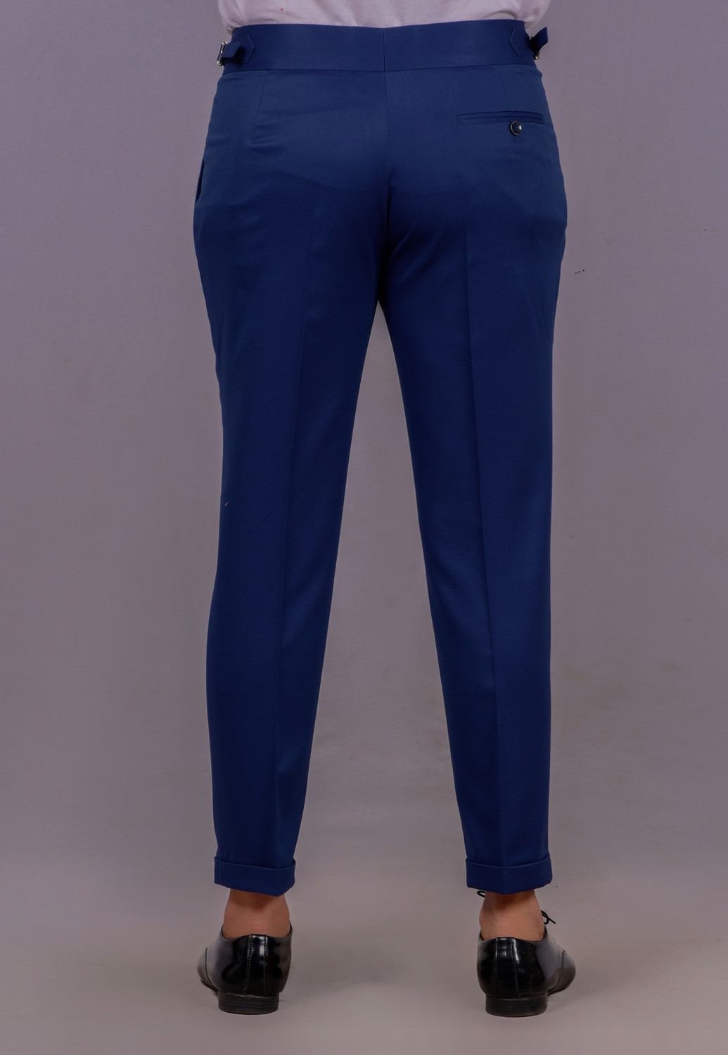 Image of FASHIONEMPIRE Regular Fit Men Blue Trousers